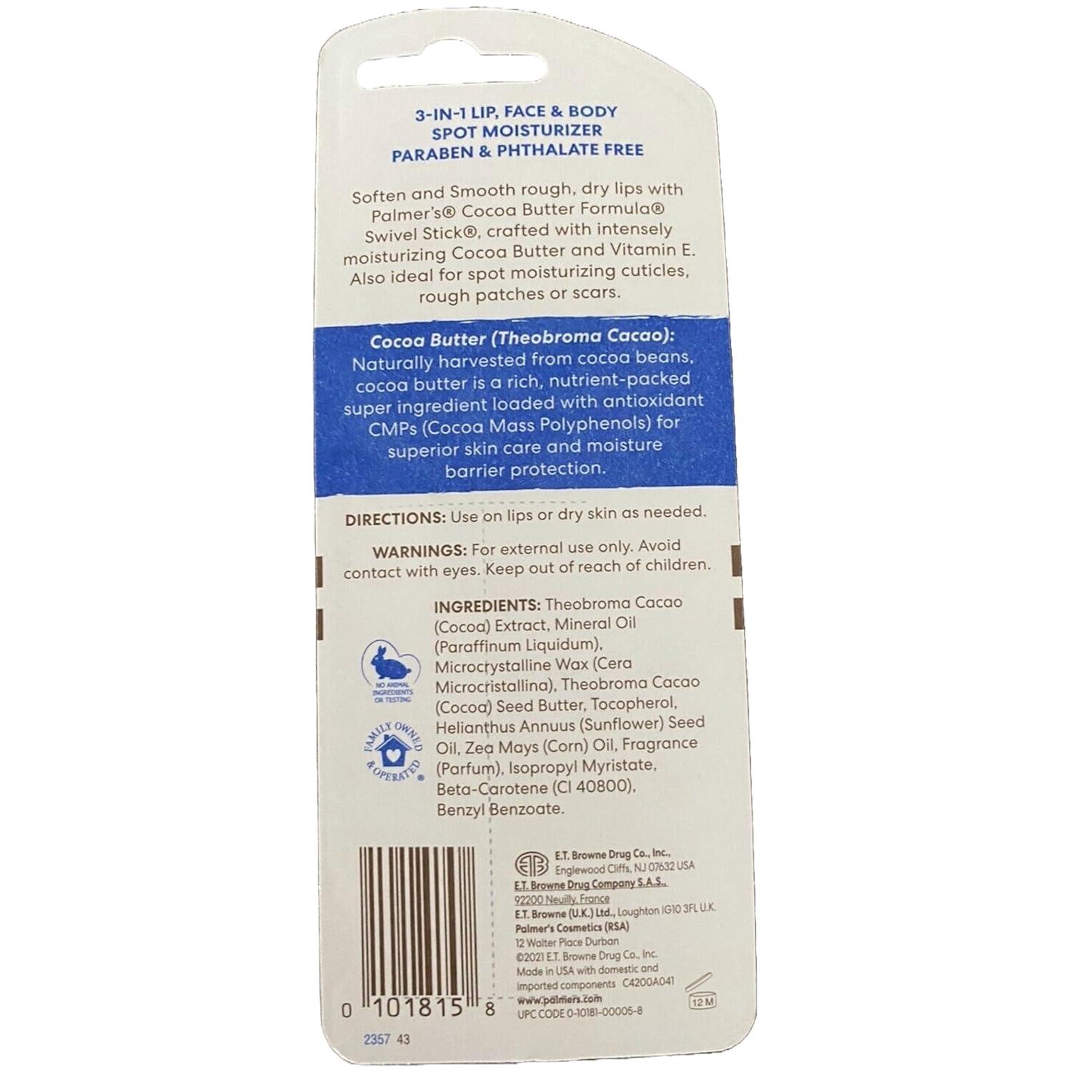 Palmer’s Cocoa Butter Formula Swivel Stick, 0.5 Ounce (Pack of 2) by Palmer’s - view 2