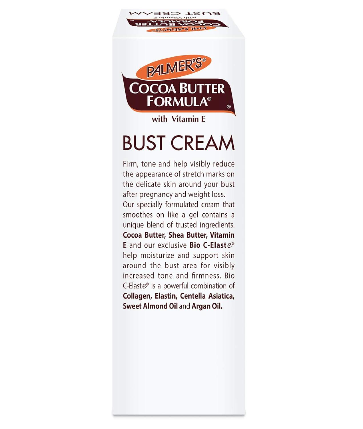 Palmer’s Cocoa Butter Formula Bust Cream for Pregnancy Skin Care with Vitamin E, 4.4 oz. (Pack of 3)(1.47 Ounce (Pack of 3)) - view 3