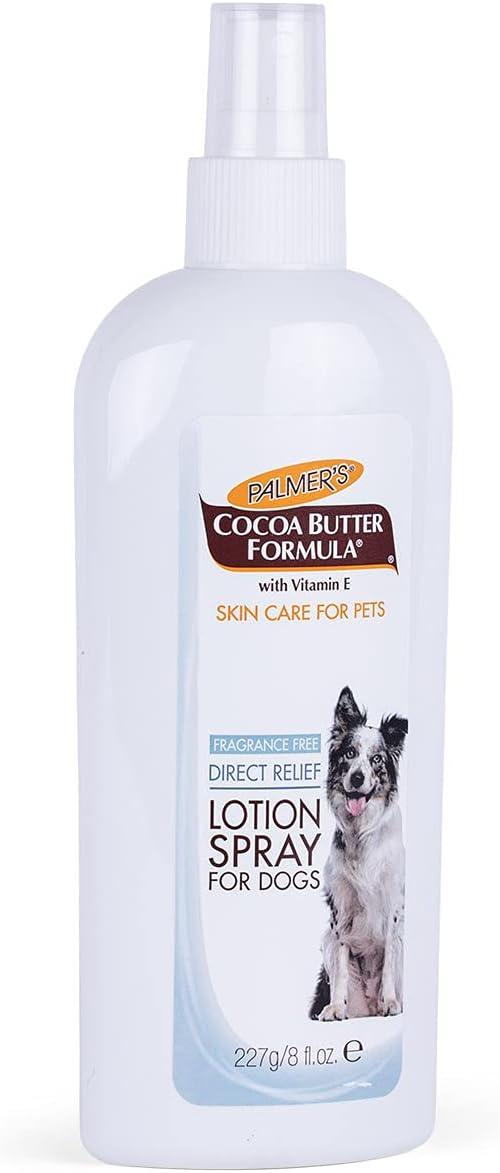 Palmer’s for Pets Cocoa Butter Paw Pad and Nose Balm for Dogs, Fragrance Free Dog Skin Soother with Vitamin E for Dry Paws and Noses, Plant Based Formula, 3.5 Oz(Relief Lotion Spray) - view 2