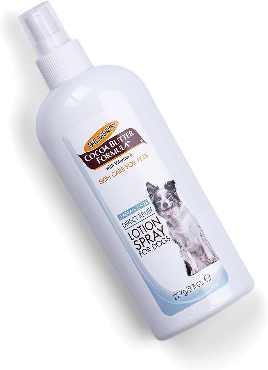 Palmer’s for Pets Cocoa Butter Paw Pad and Nose Balm for Dogs, Fragrance Free Dog Skin Soother with Vitamin E for Dry Paws and Noses, Plant Based Formula, 3.5 Oz(Relief Lotion Spray) - view 3