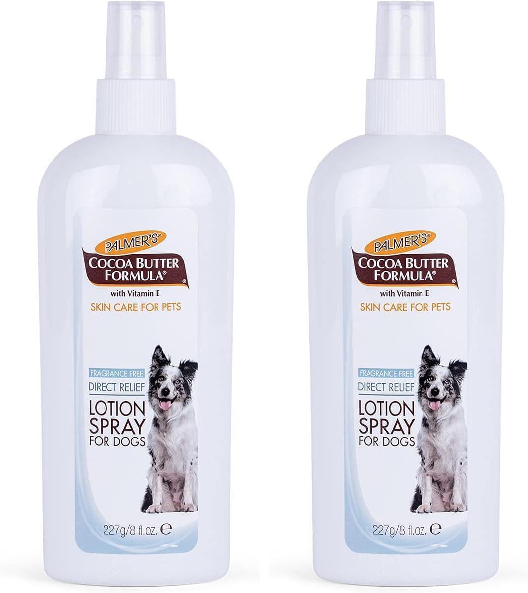 Palmer’s for Pets Cocoa Butter Paw Pad and Nose Balm for Dogs, Fragrance Free Dog Skin Soother with Vitamin E for Dry Paws and Noses, Plant Based Formula, 3.5 Oz(Relief Lotion Spray) - view 5