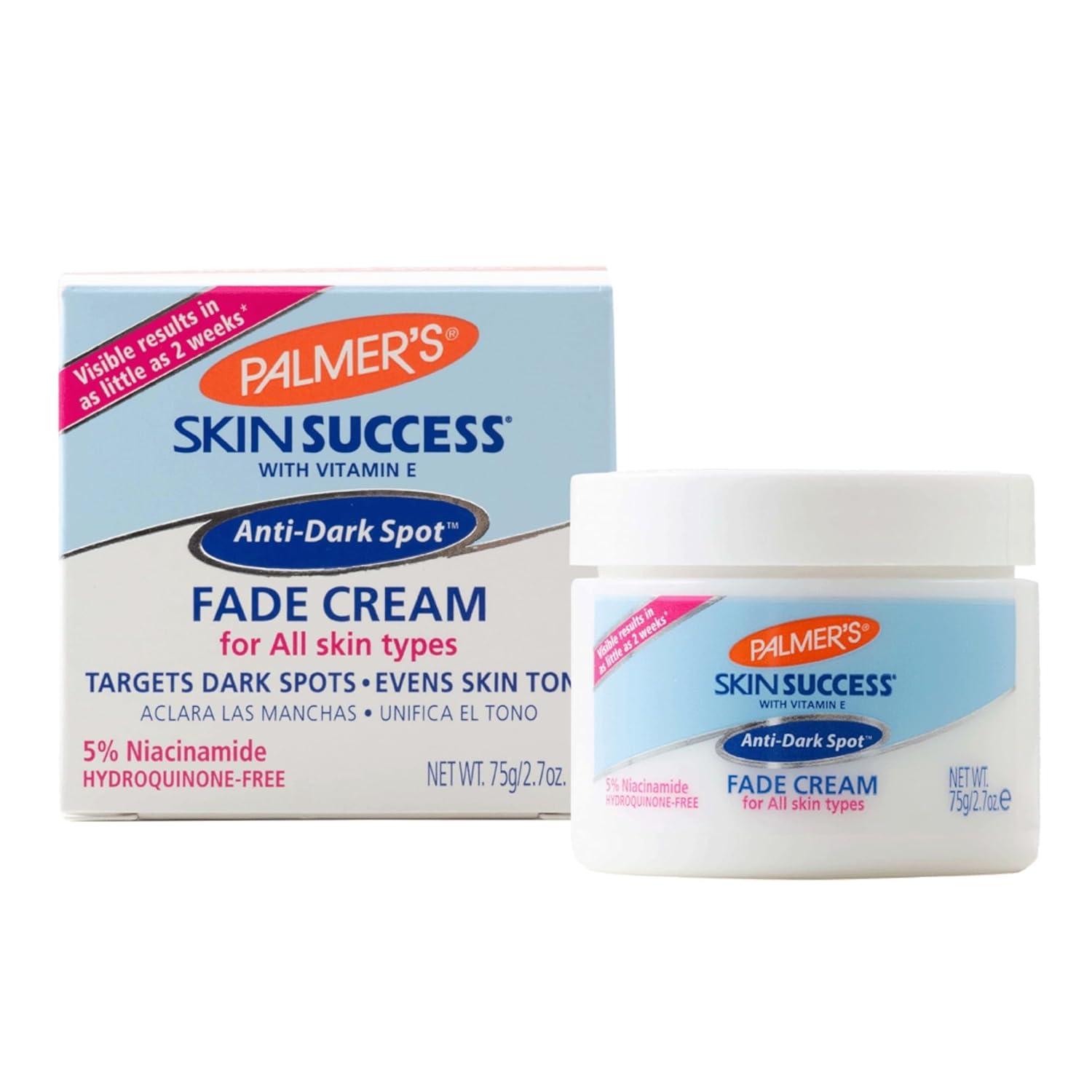 Palmer’s Skin Success Anti-Dark Spot Fade Cream with Vitamin E and Niacinamide, for All Skin Types 2.7 Ounce(2.7 Ounce (Pack of 2)) - view 5