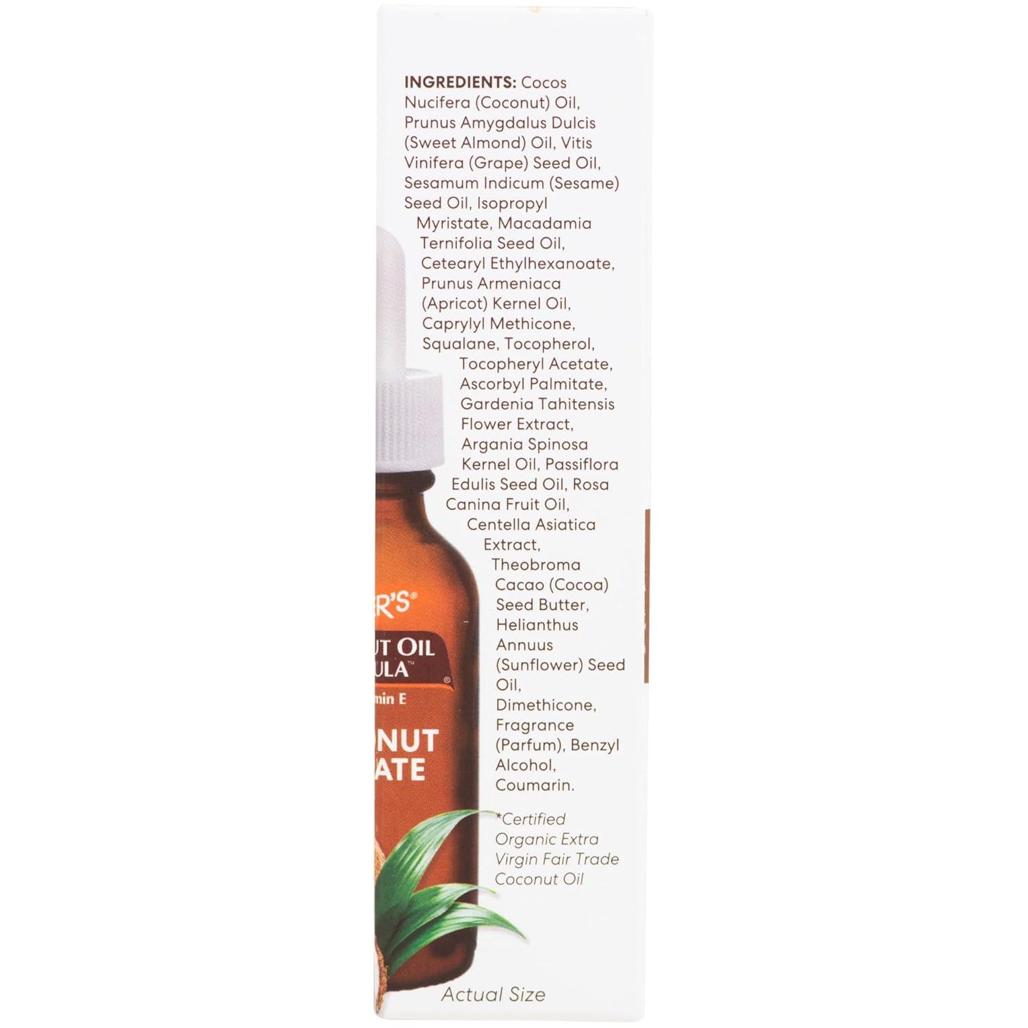 Palmer’s Coconut Oil Formula Coconut Monoi Luminous Hydration Facial Oil, 1 Ounce(1 Fl Oz (Pack of 2)) - view 6