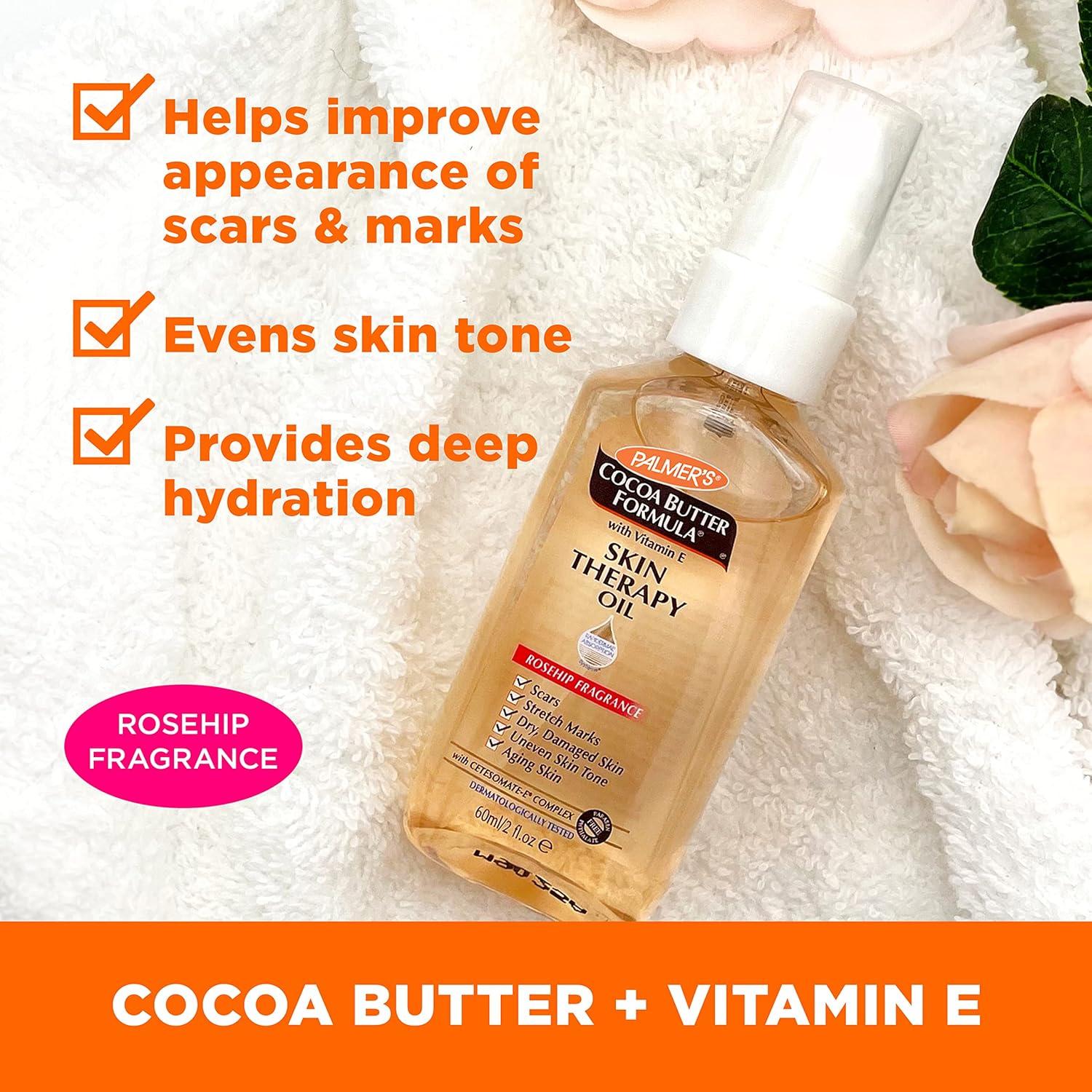 Palmer’s Cocoa Butter Formula New Moms Skin Recovery Postpartum Essentials, Body Lotion (8.5 oz) + Nursing Butter (1.1 oz) + Bust Cream (4.4 oz) + Skin Therapy Oil (2 oz), Dermatologist Approved - view 7