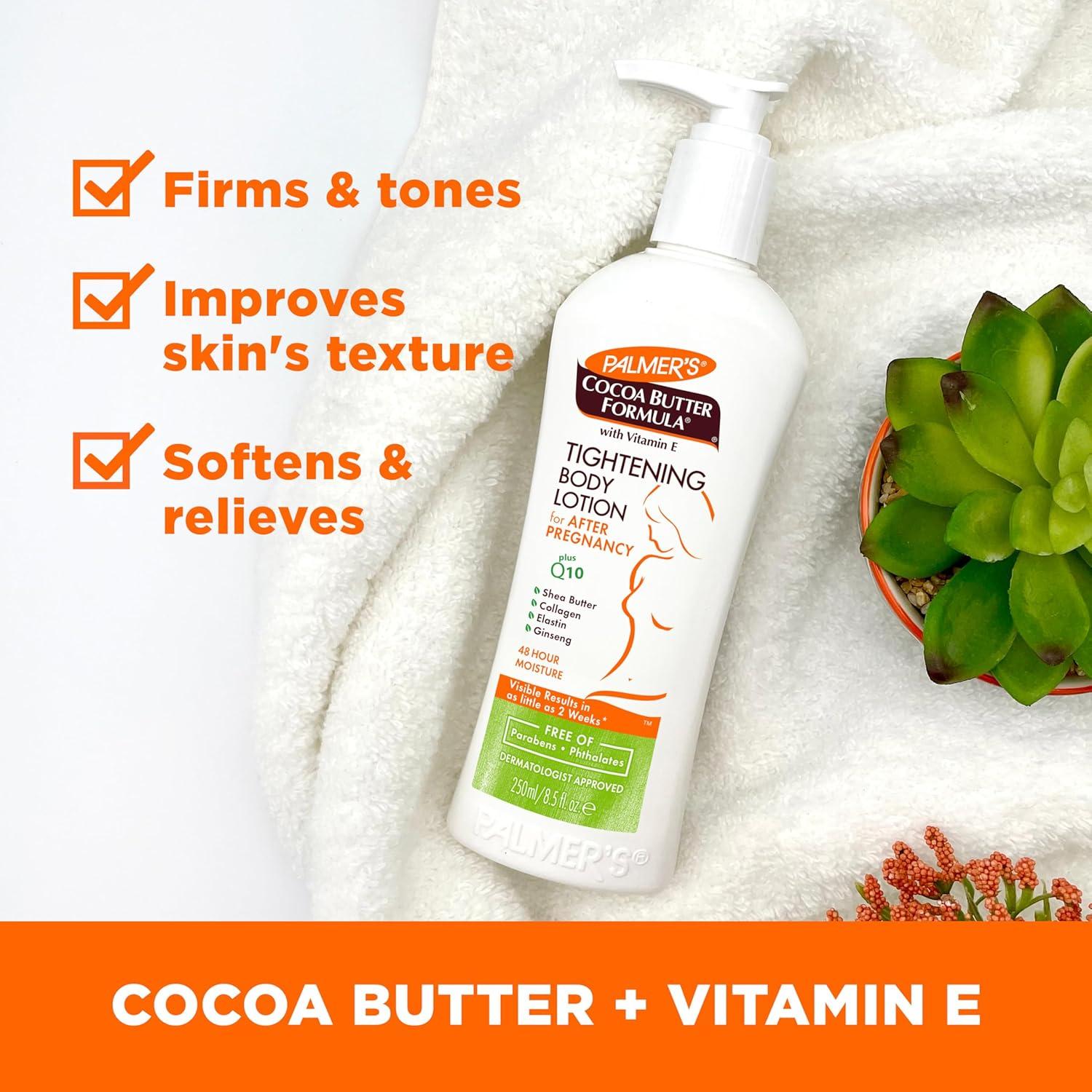 Palmer’s Cocoa Butter Formula New Moms Skin Recovery Postpartum Essentials, Body Lotion (8.5 oz) + Nursing Butter (1.1 oz) + Bust Cream (4.4 oz) + Skin Therapy Oil (2 oz), Dermatologist Approved - view 8