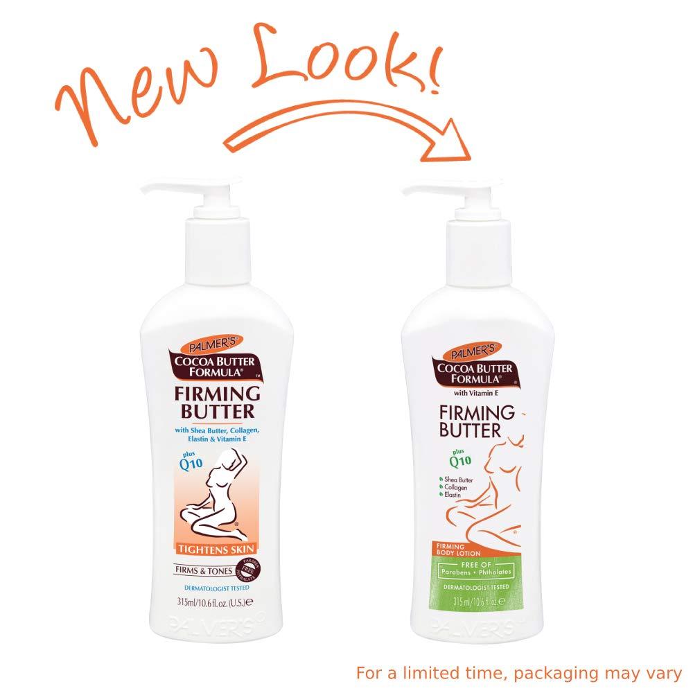 Palmer’s Cocoa Butter Formula with Vitamin E + Q10 Firming Butter Body Lotion, Postpartum Essentials Skin Care, Shea Butter, Collagen and Elastin, 10.6 Fl Oz(10.6 Fl Oz (Pack of 4)) - view 4
