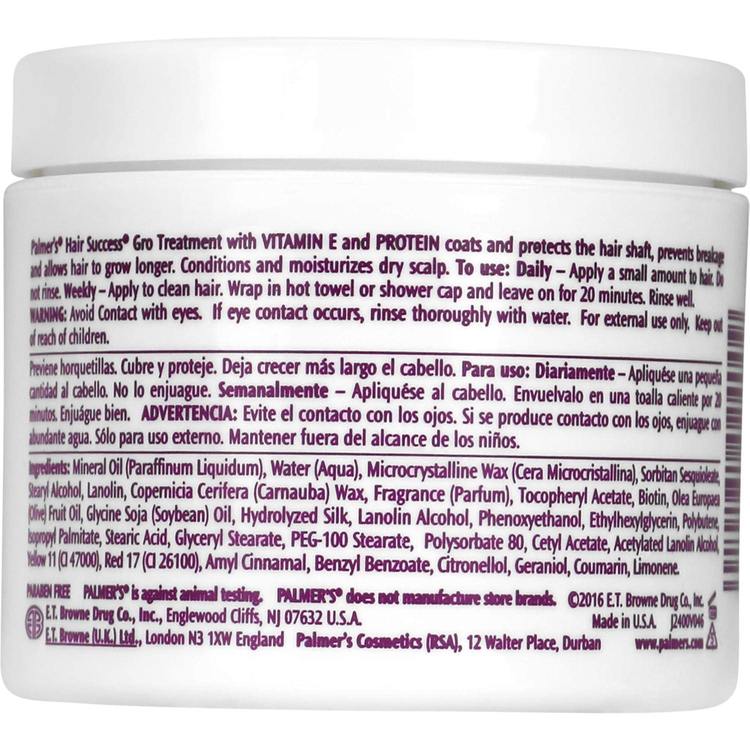 Palmer’s Hair Success With Vitamin E Gro Treatment, 7.5 Ounces(3.5 Fl Oz (Pack of 1)) - view 2