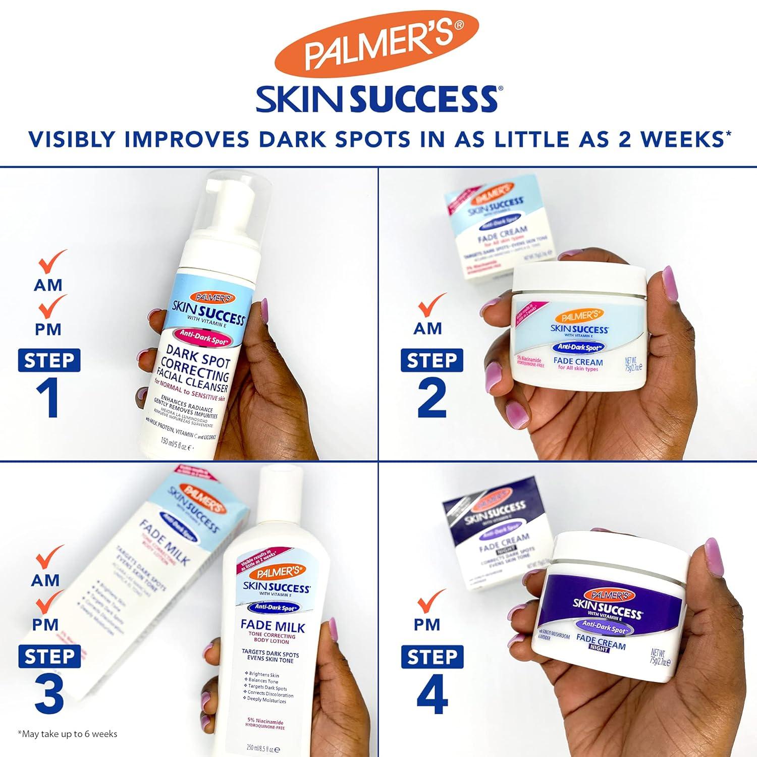 Palmer’s Skin Success Eventone Foaming Facial Cleanser, Dark Spot Correcting Face Wash for Uneven Skintone and Acne Scars, 5 Oz(5 Ounce (Pack of 1)) - view 3