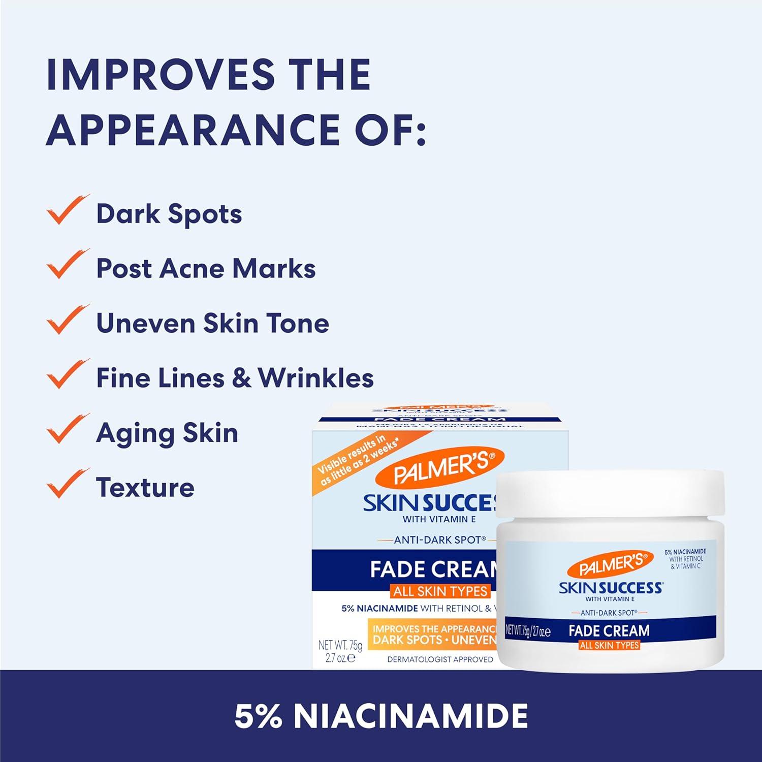 Palmer’s Skin Success Anti-Dark Spot Fade Cream for Dry Skin, 4.4 Ounce - view 5