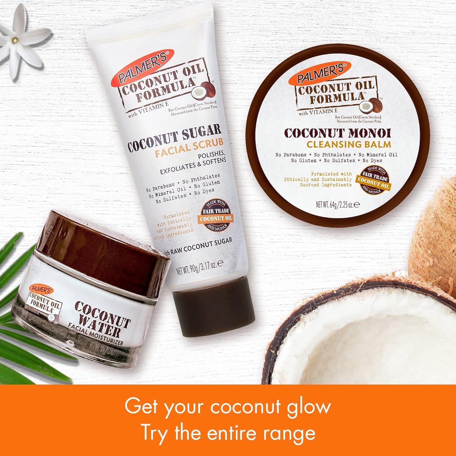 Palmer’s Coconut Oil Formula, Coconut Monoi Facial Cleansing Balm and Makeup Remover, 2.25 Ounces(2.25 Ounce (Pack of 1)) - view 4
