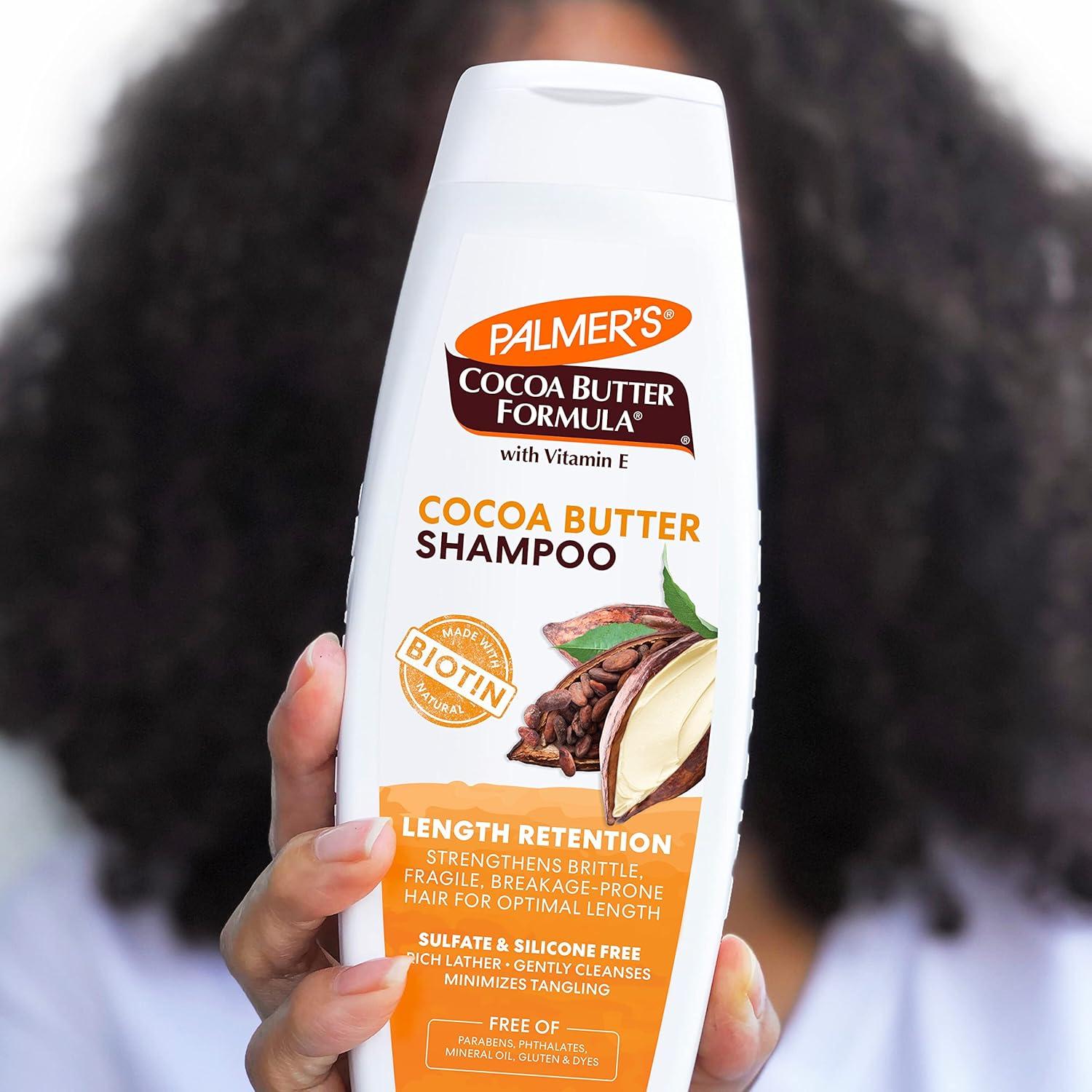 Palmer’s Cocoa Butter Formula Biotin Length Retention Shampoo, 13.5 Fl Oz(13.5 Fl Oz (Pack of 2)) - view 6