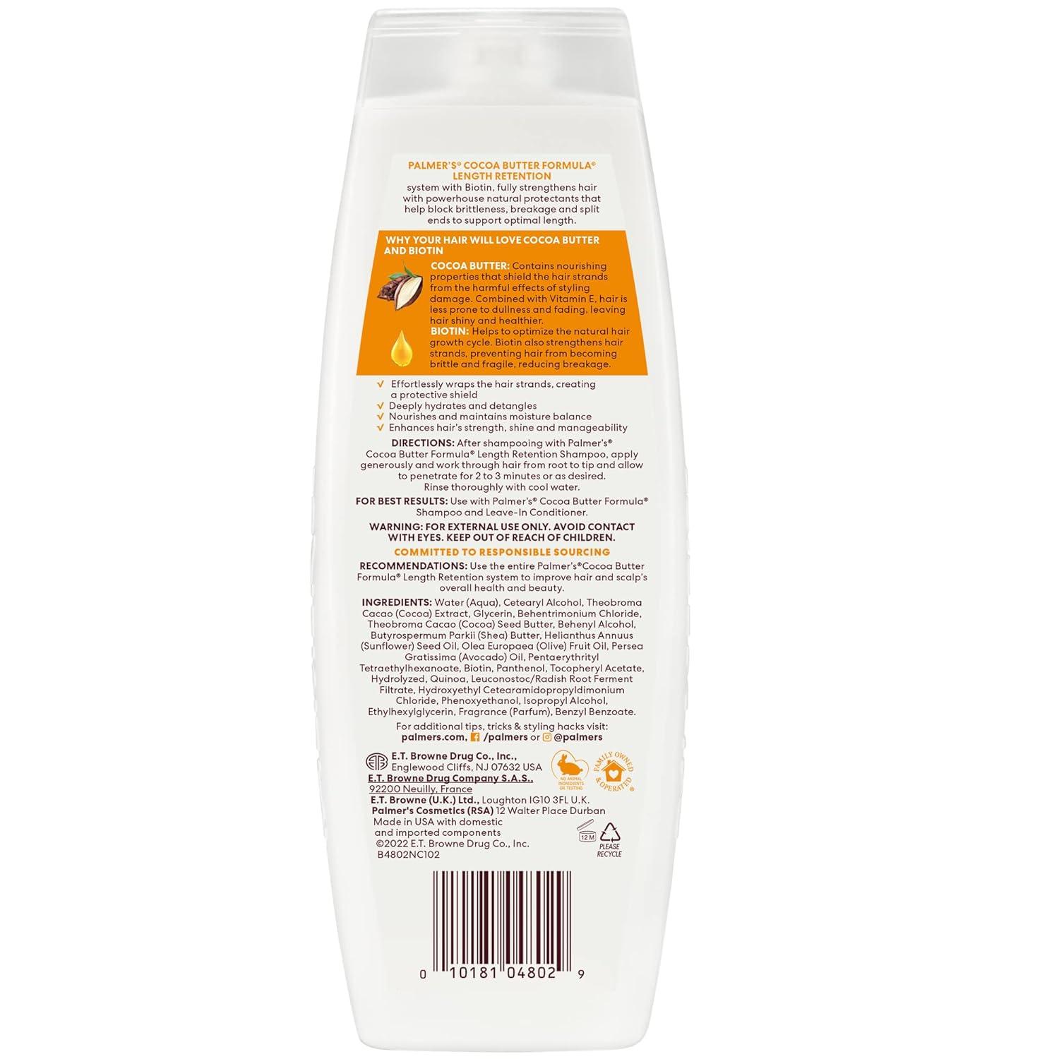 Palmer’s Cocoa Butter & Biotin Length Retention Conditioner, 13.5 Ounce - view 2