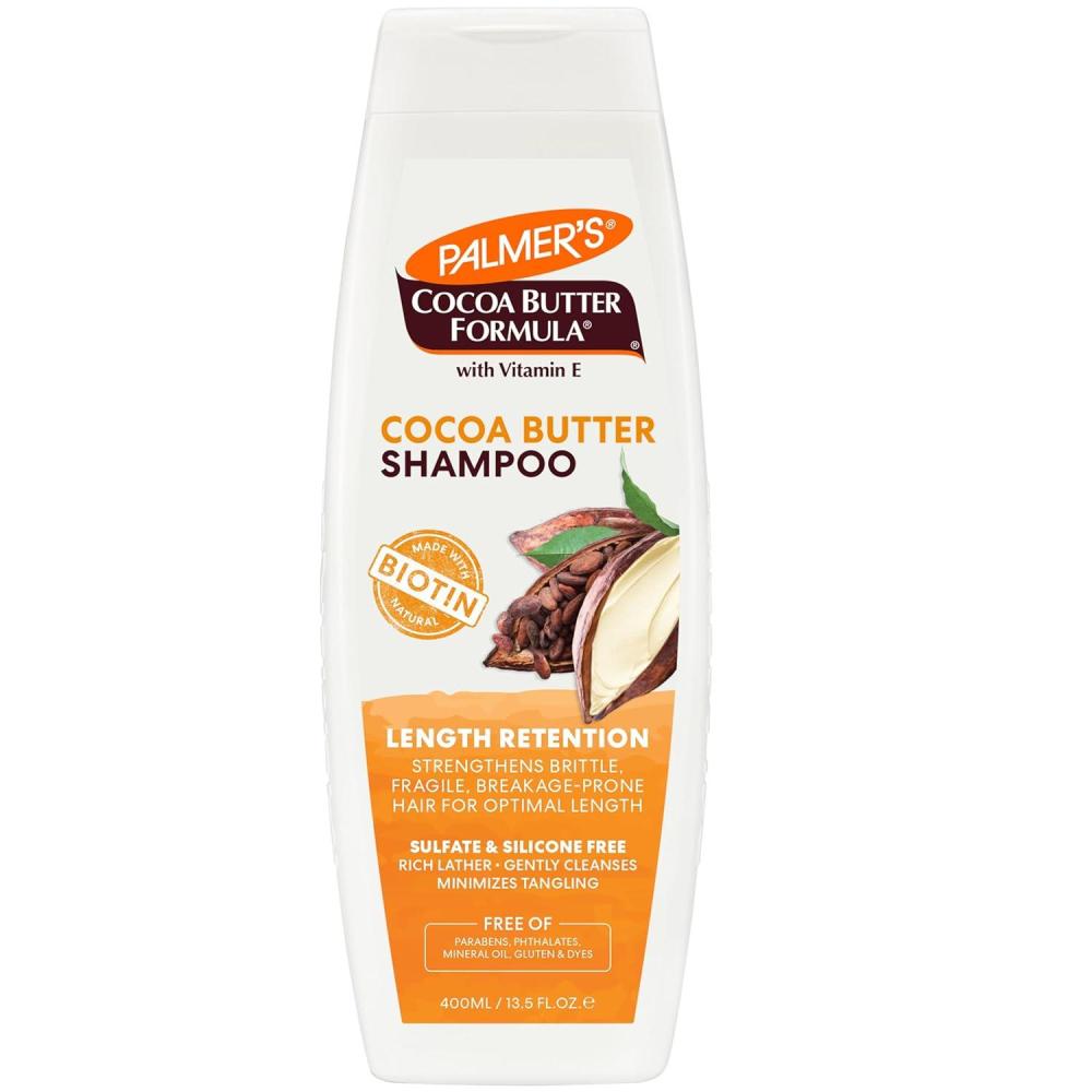 Palmer’s Cocoa Butter Formula Biotin Length Retention Shampoo, 13.5 Fl Oz(13.5 Fl Oz (Pack of 1))