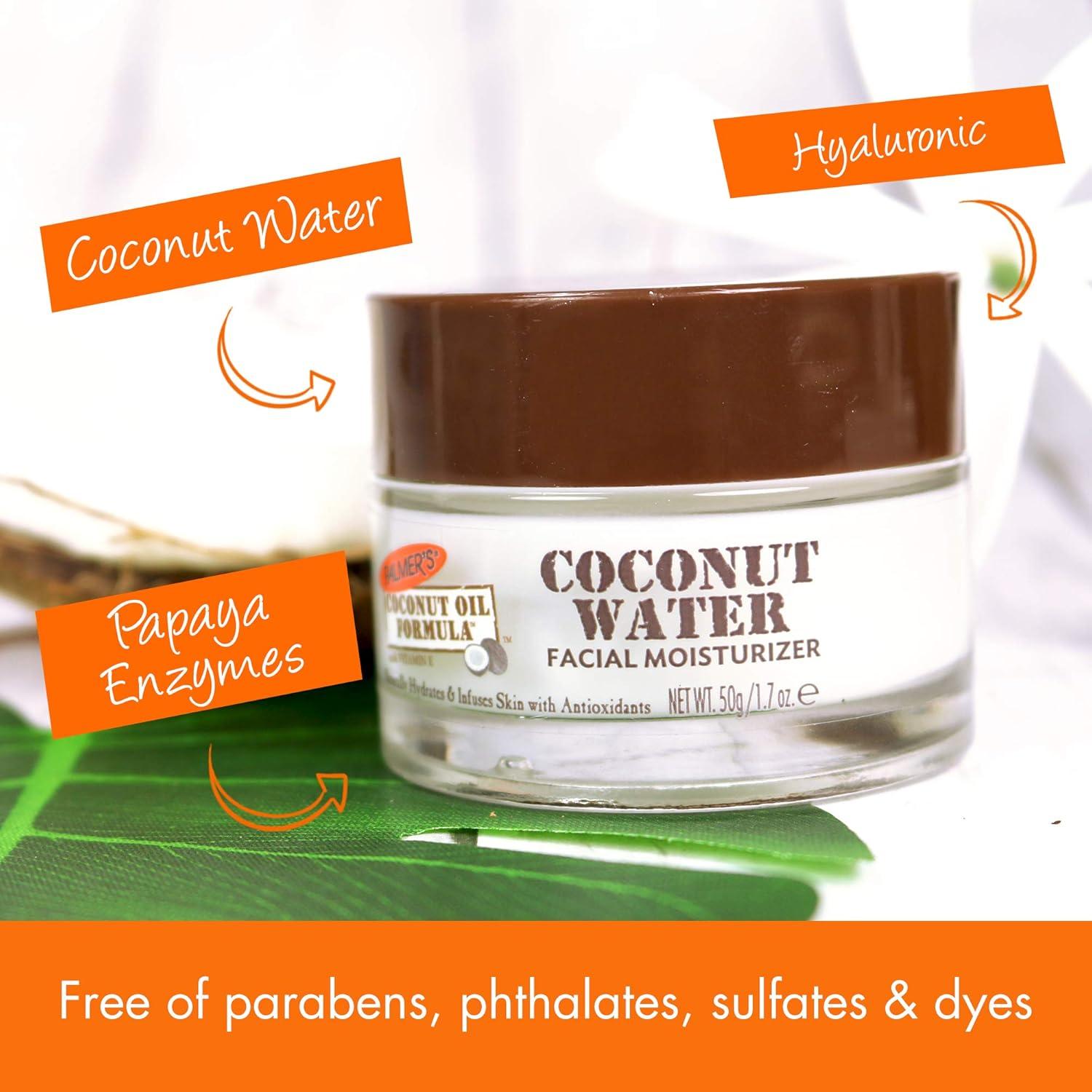 Palmer’s Coconut Oil Formula Coconut Water Face Moisturizer, 1.7 Ounce Jar(1.7 Ounce (Pack of 1)) - view 7
