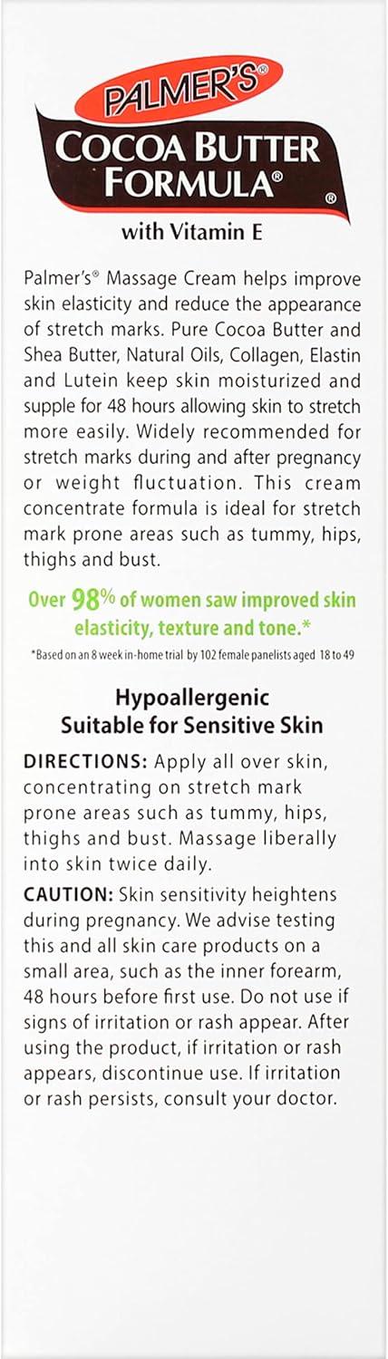 Palmer’s Cocoa Butter Massage Cream for Stretch Marks, 4.4 Ounce(4.4 Ounce (Pack of 2)) - view 4