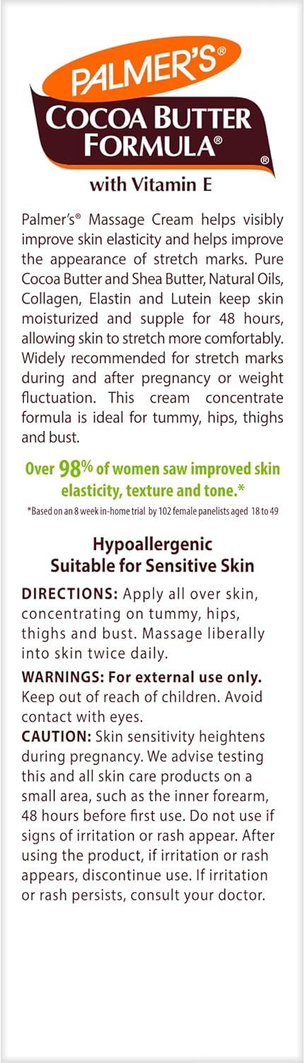 Palmer’s Cocoa Butter Massage Cream for Stretch Marks, 4.4 Ounce(4.4 Ounce (Pack of 1)) - view 3