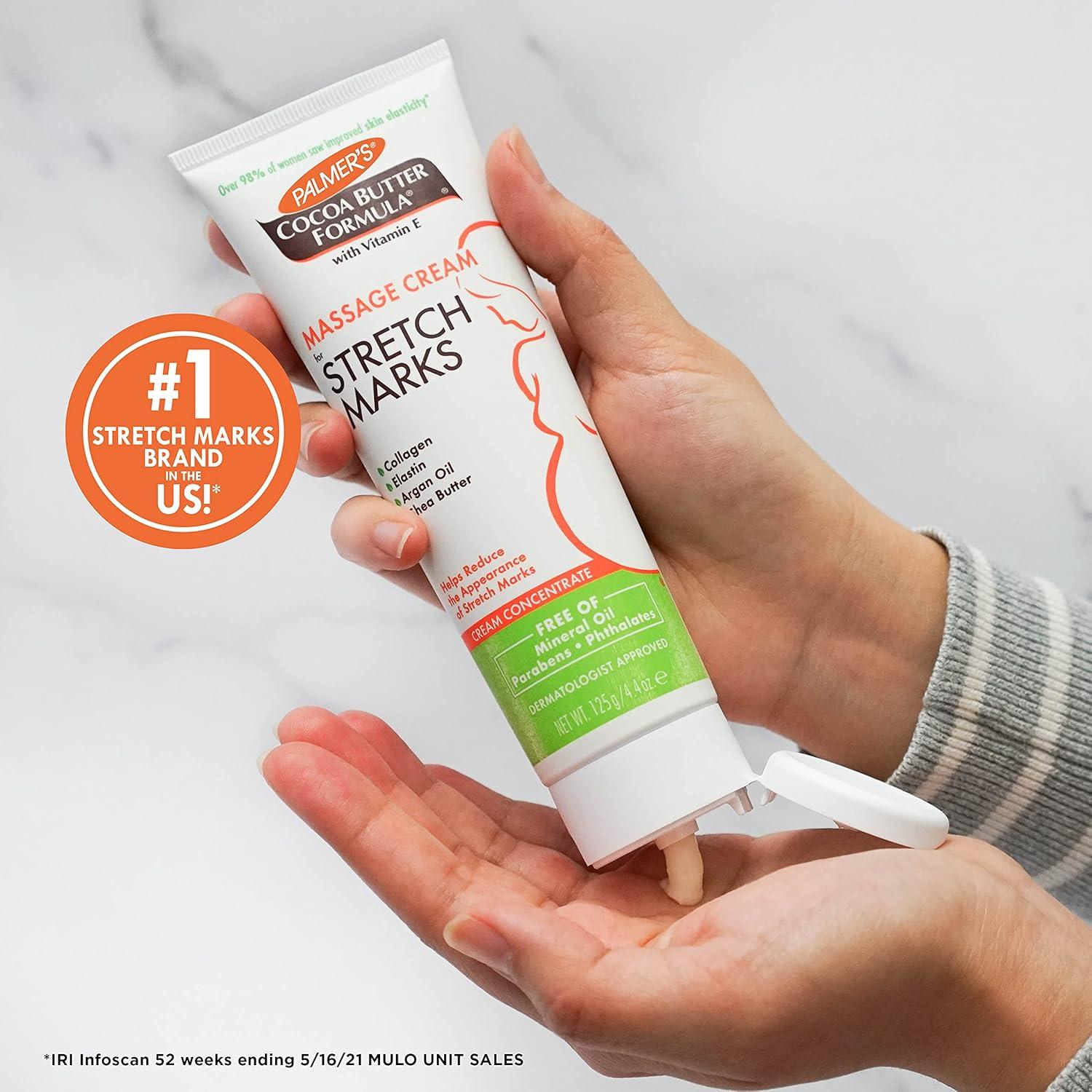 Palmer’s Cocoa Butter Massage Cream for Stretch Marks, 4.4 Ounce(4.4 Ounce (Pack of 1)) - view 8