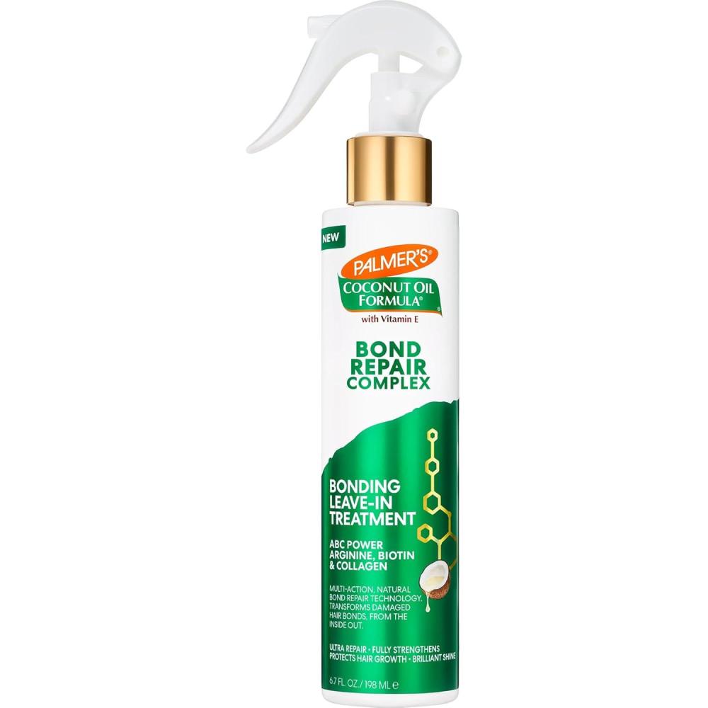 Palmer’s Amino Bonding Complex Hair Treatment, Leave-In Conditioner Spray with Coconut Oil & Vitamin E, Heat Protectant, Anti Frizz, Strengthens & Protects Hair Growth, All Hair Types, 6.7 fl. oz