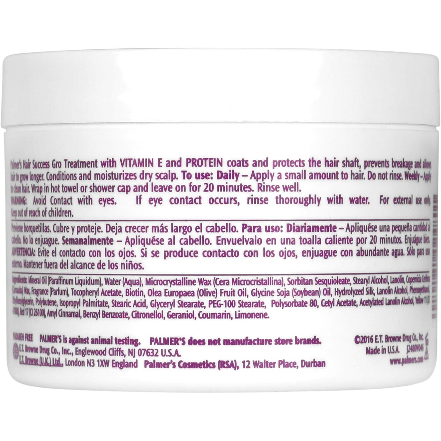Palmer’s Hair Success With Vitamin E Gro Treatment, 7.5 Ounces(7.5 Ounce (Pack of 1)) - view 3