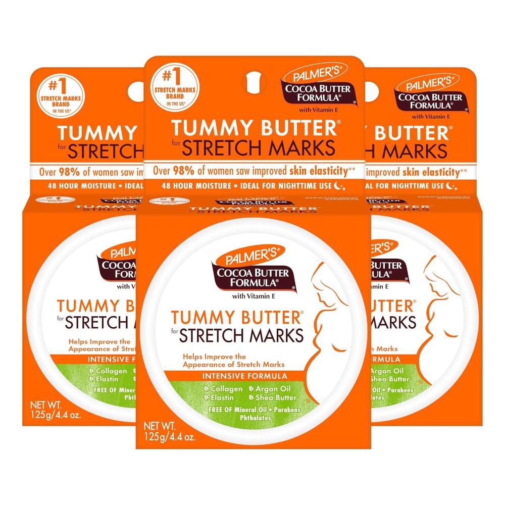Palmer’s Cocoa Butter Formula Tummy Butter – 4.4 oz(4.4 Ounce (Pack of 3))
