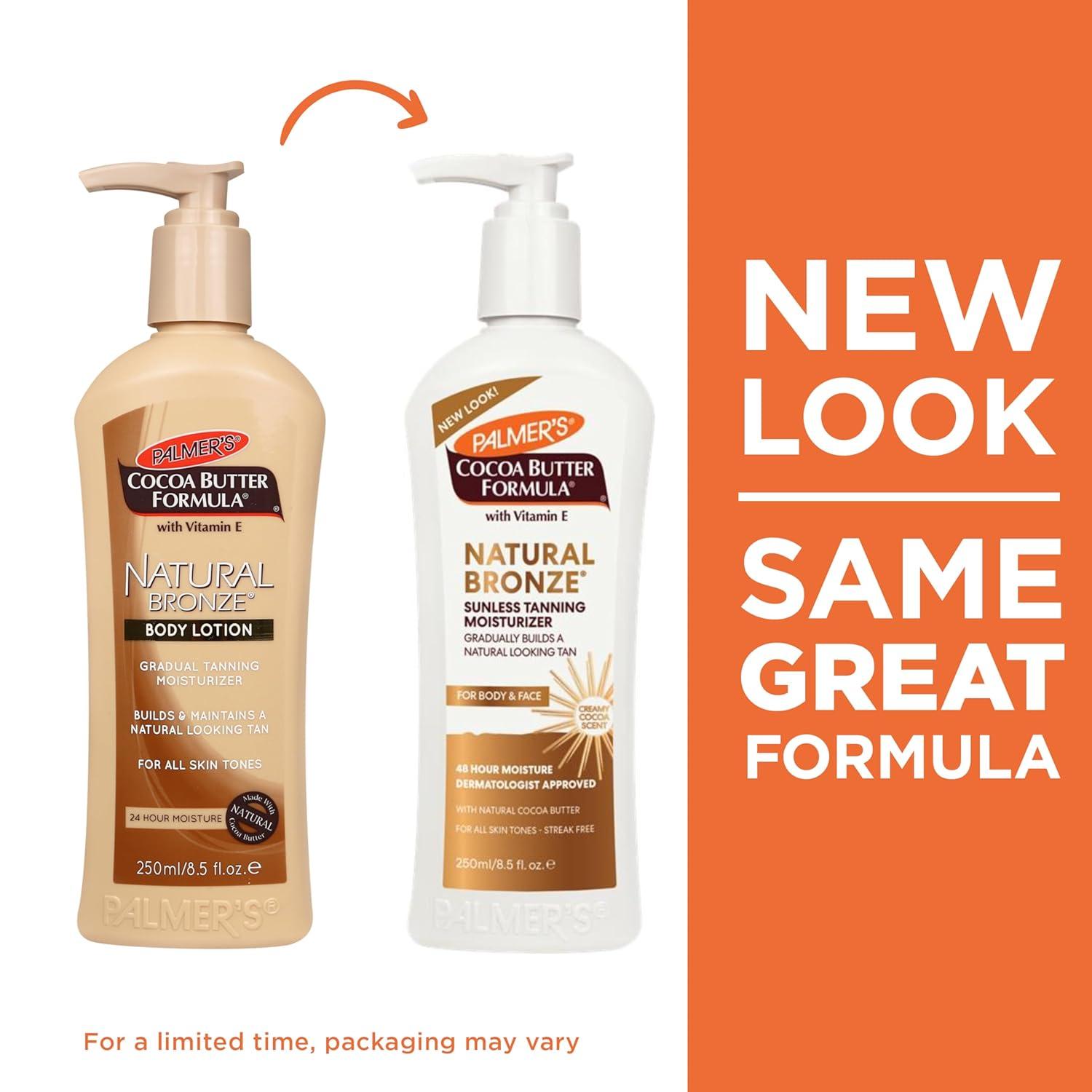 Palmer’s Cocoa Butter Formula Natural Bronze Body Lotion, 8.5 Ounces (Pack of 3)(8.5 Fl Oz (Pack of 3)) - view 2