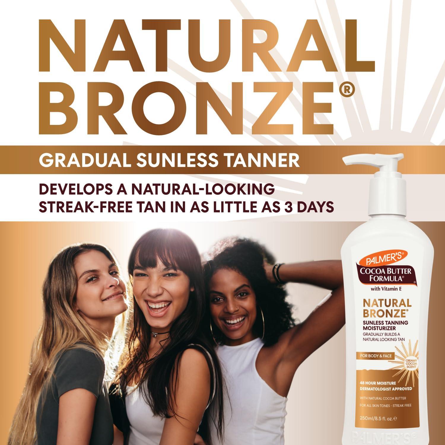 Palmer’s Cocoa Butter Formula Natural Bronze Body Lotion, 8.5 Ounces (Pack of 3)(8.5 Fl Oz (Pack of 3)) - view 3