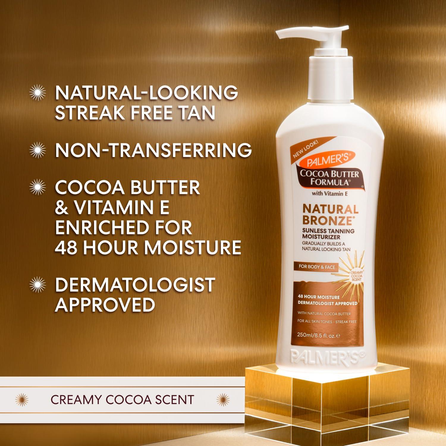 Palmer’s Cocoa Butter Formula Natural Bronze Body Lotion, 8.5 Ounces (Pack of 3)(8.5 Fl Oz (Pack of 3)) - view 4