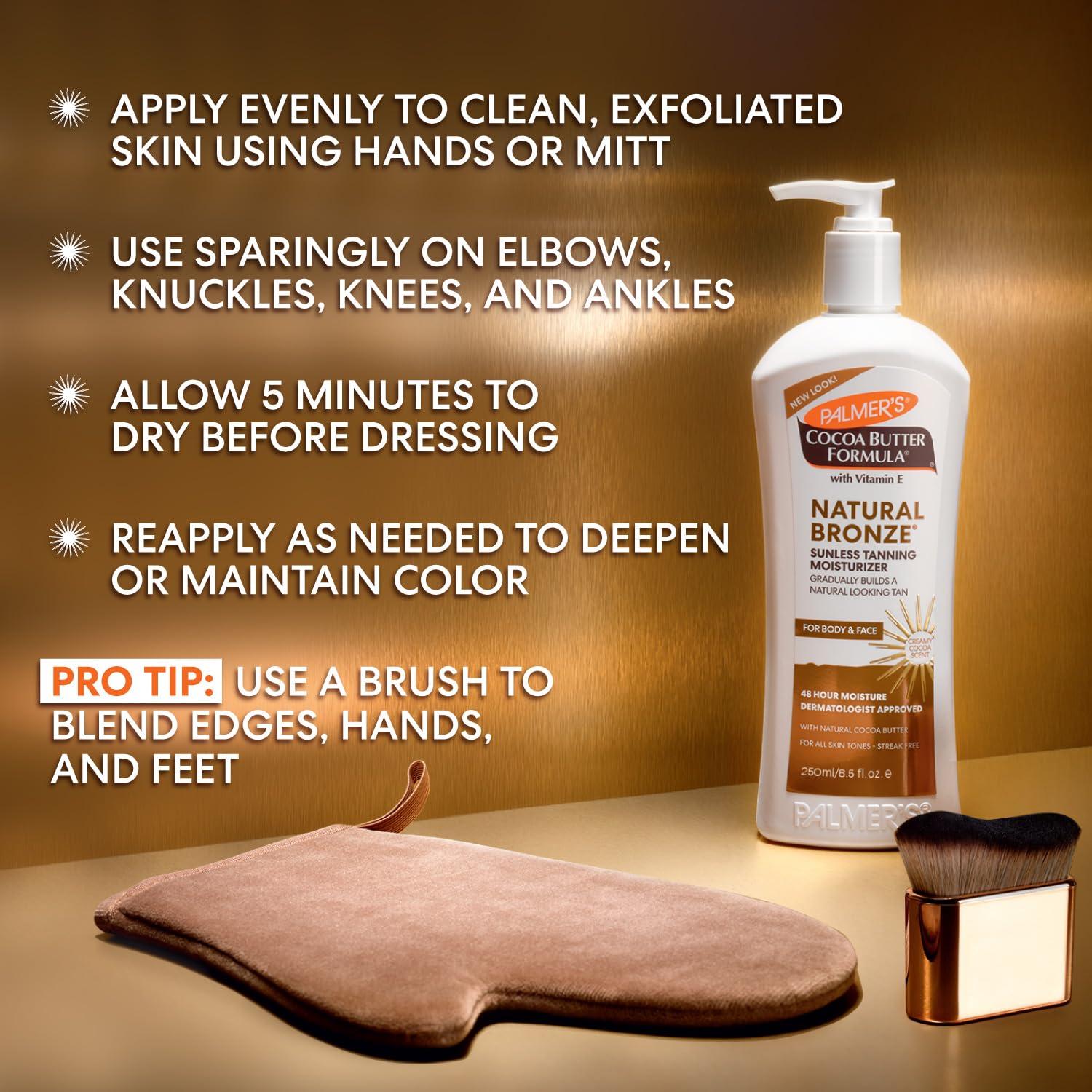 Palmer’s Cocoa Butter Formula Natural Bronze Body Lotion, 8.5 Ounces (Pack of 3)(8.5 Fl Oz (Pack of 3)) - view 7