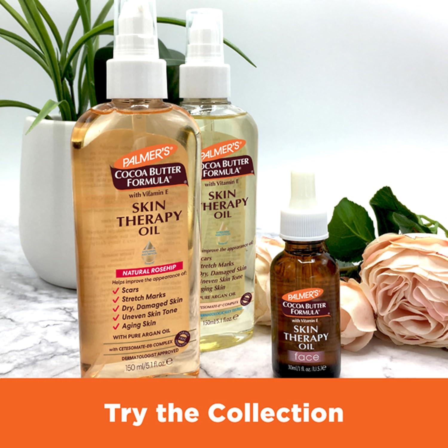 Palmer’s Cocoa Butter Formula Skin Therapy Moisturizing Body Oil with Vitamin E, Rosehip Fragrance, 5.1 Ounces - view 5