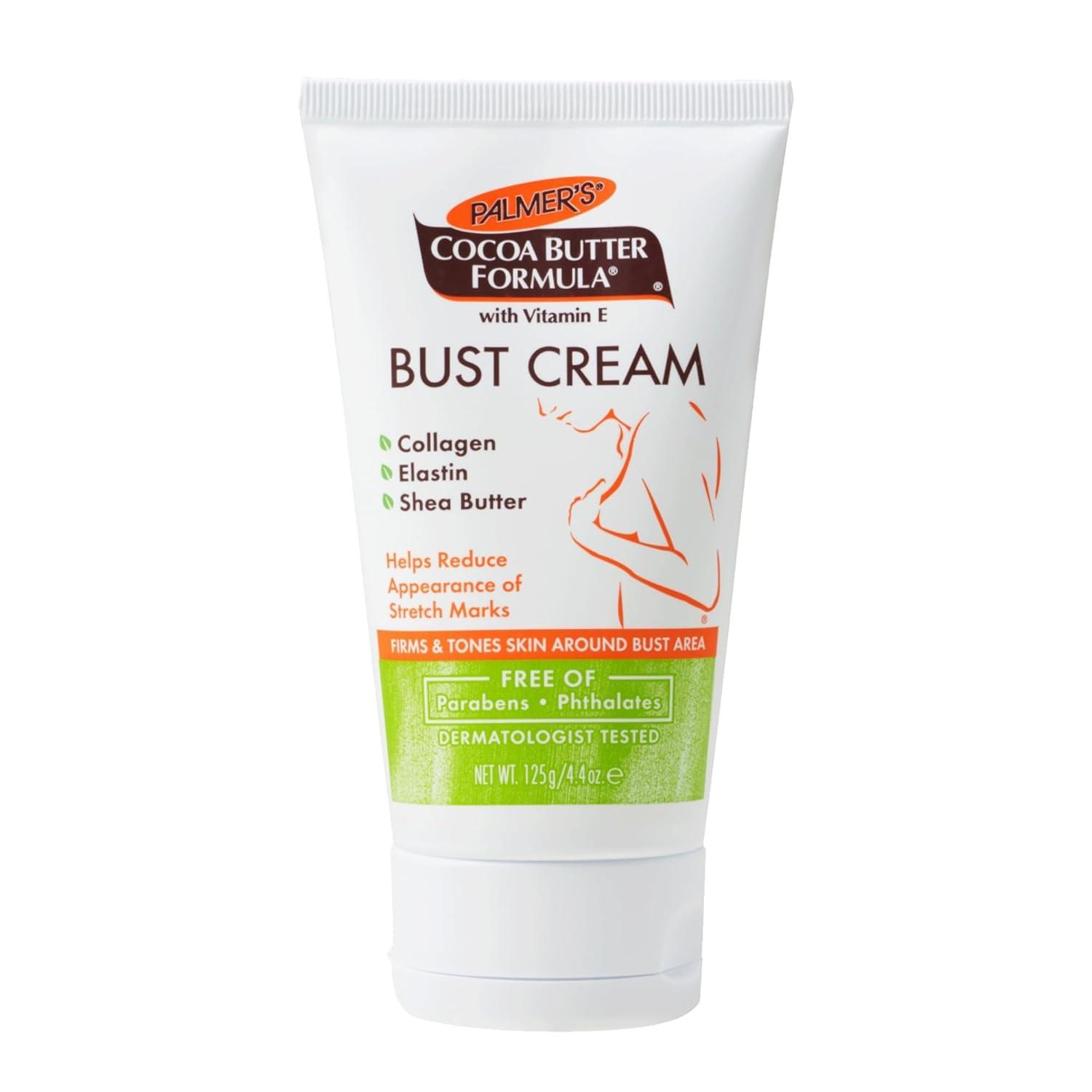 Palmer’s Cocoa Butter Formula Bust Cream for Pregnancy Skin Care with Vitamin E, 4.4 oz. (Pack of 3)(4.4 Ounce (Pack of 2)) - view 2
