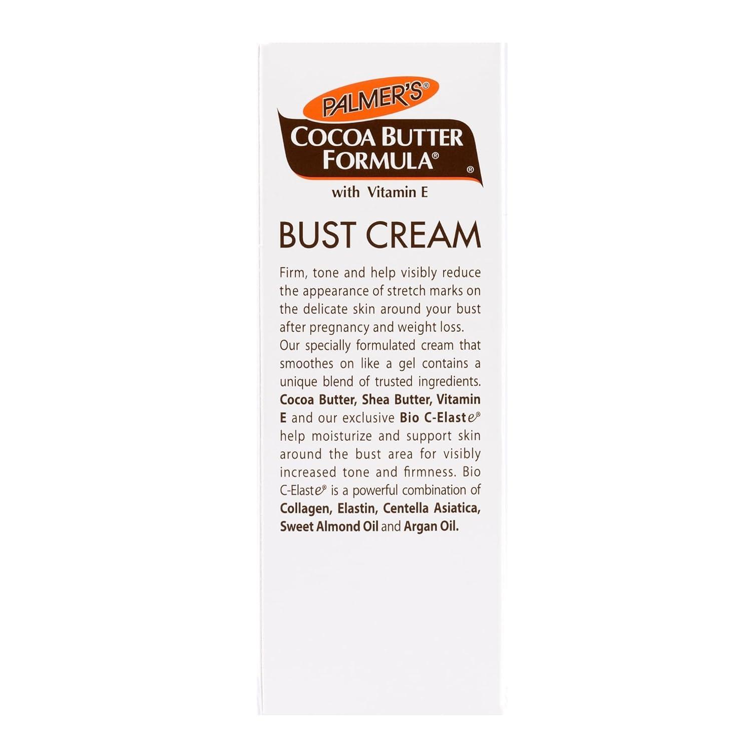 Palmer’s Cocoa Butter Formula Bust Cream for Pregnancy Skin Care with Vitamin E, 4.4 oz. (Pack of 3)(4.4 Ounce (Pack of 2)) - view 4