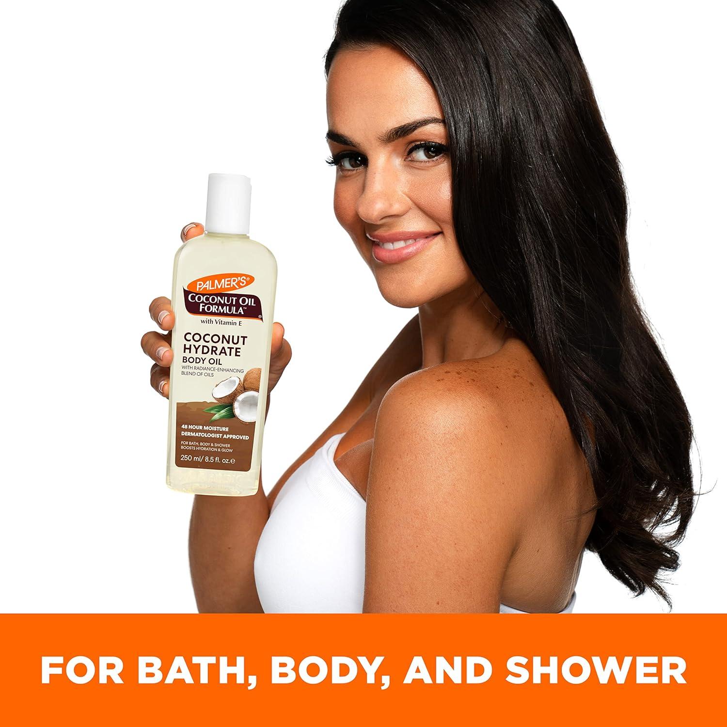 Palmer’s Coconut Oil Formula Body Oil, Body Moisturizer with Green Coffee Extract, Bath Oil for Dry Skin, 5.1 Ounces (Spray Cap)(8.5 Fl Oz (Pack of 1)) - view 7