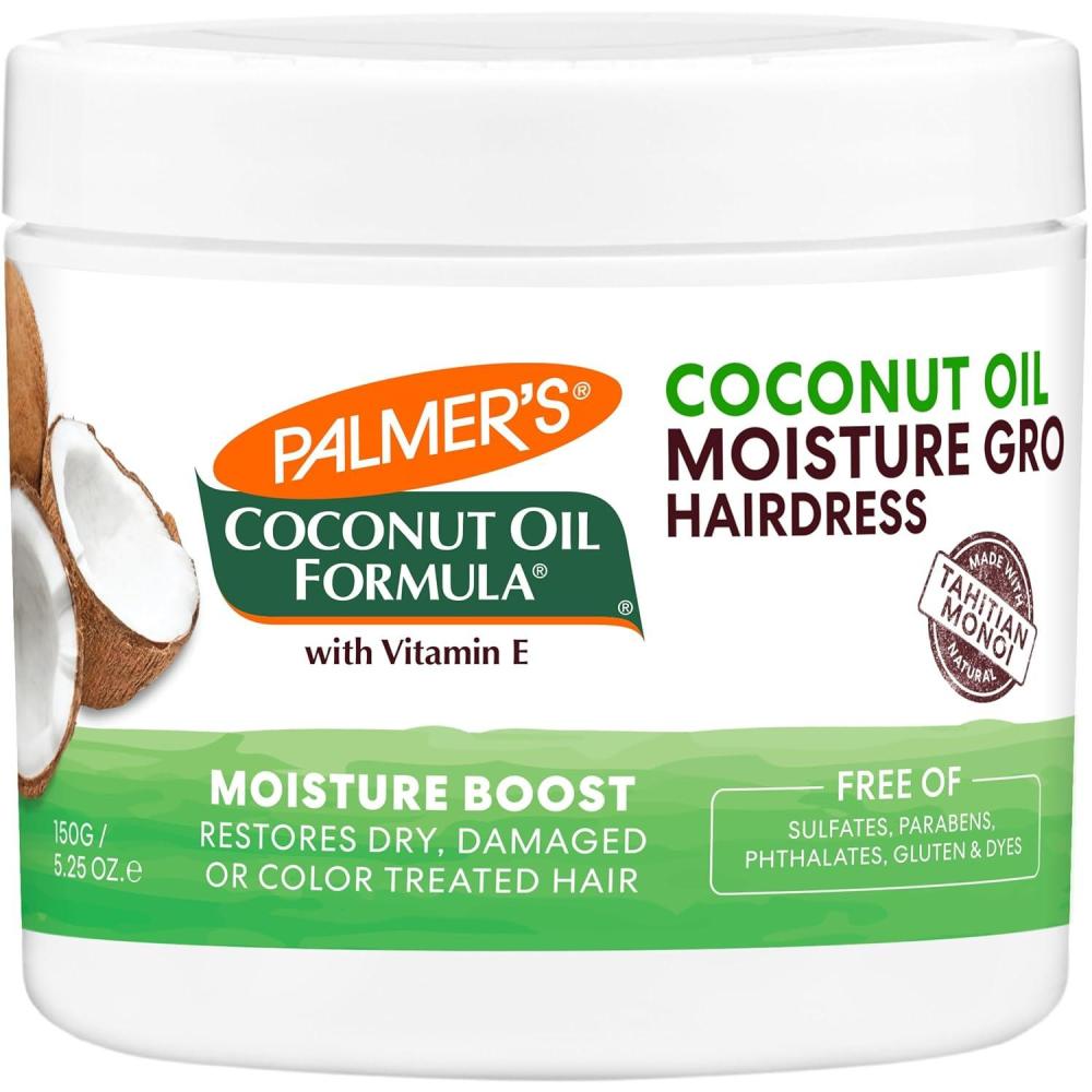 Palmer’s Coconut Oil Formula Moisture Gro, 8.8 Ounce(5.25 Ounce (Pack of 2))