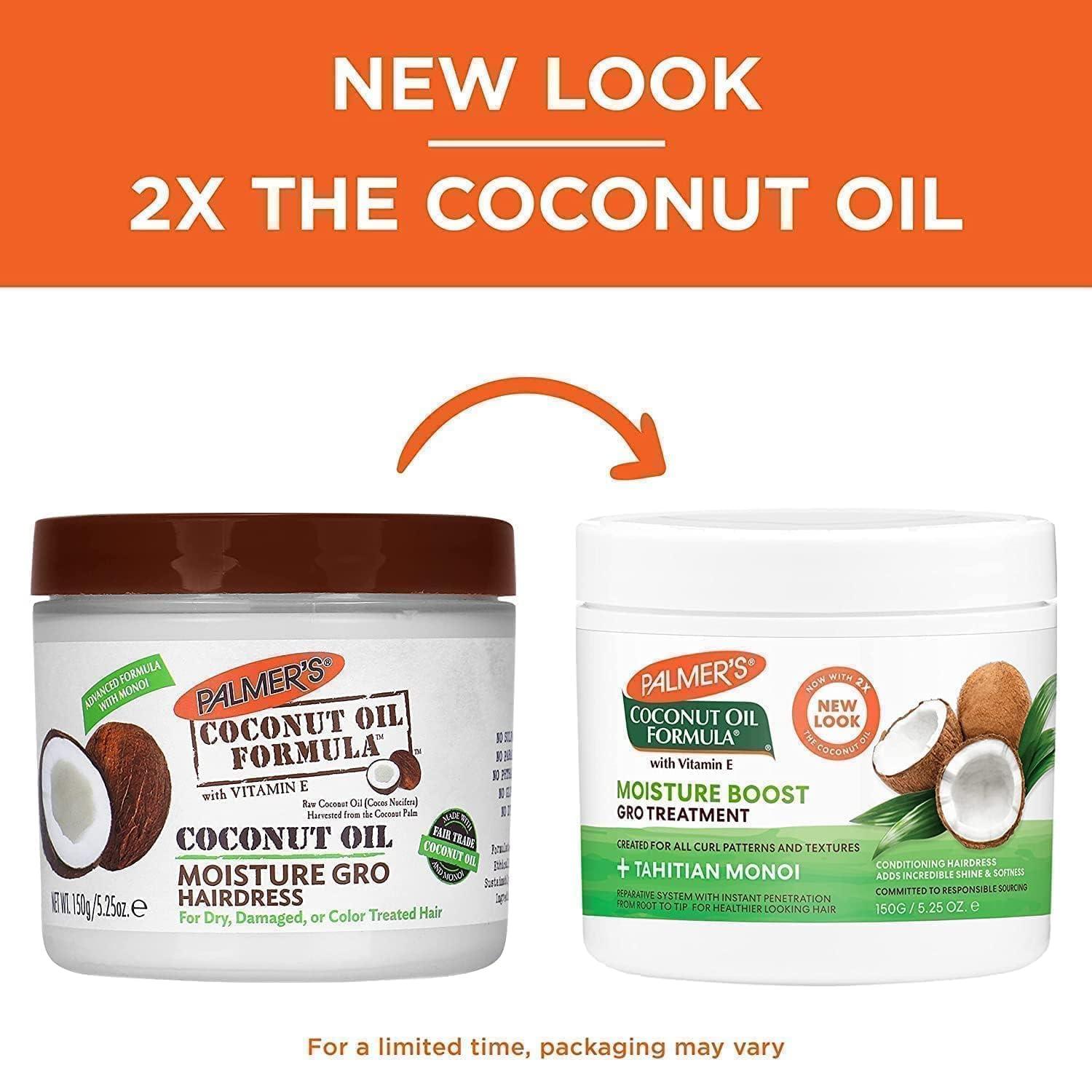 Palmer’s Coconut Oil Formula Moisture Gro, 8.8 Ounce(5.25 Ounce (Pack of 2)) - view 3
