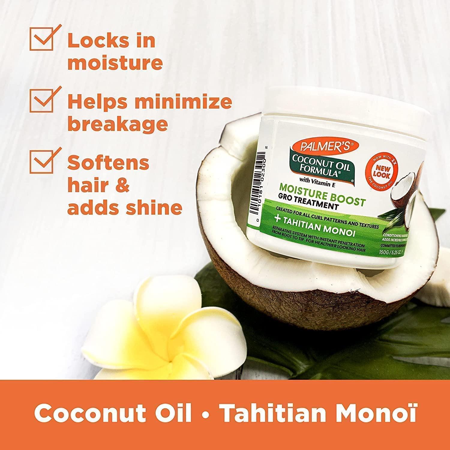 Palmer’s Coconut Oil Formula Moisture Gro, 8.8 Ounce(5.25 Ounce (Pack of 2)) - view 4