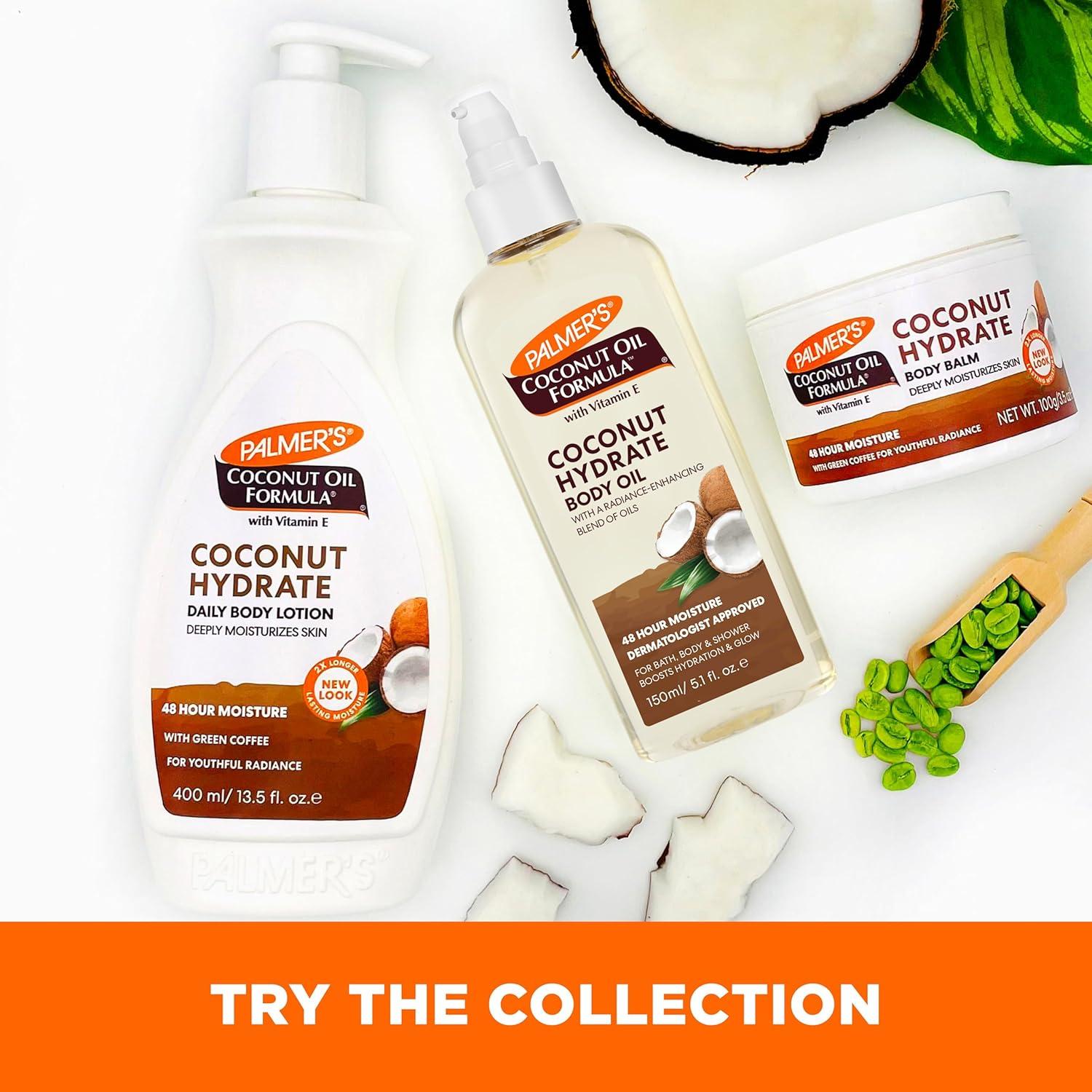 Palmer’s Coconut Oil Formula Body Oil, Body Moisturizer with Green Coffee Extract, Bath Oil for Dry Skin, 5.1 Ounces (Spray Cap)(5.1 Fl Oz (Pack of 1)) - view 7