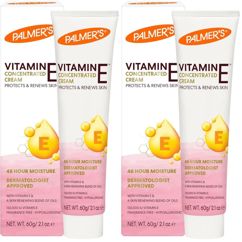 Palmer’s Natural Vitamin E Concentrated Cream, 2.1 Ounce(2.1 Ounce (Pack of 2))