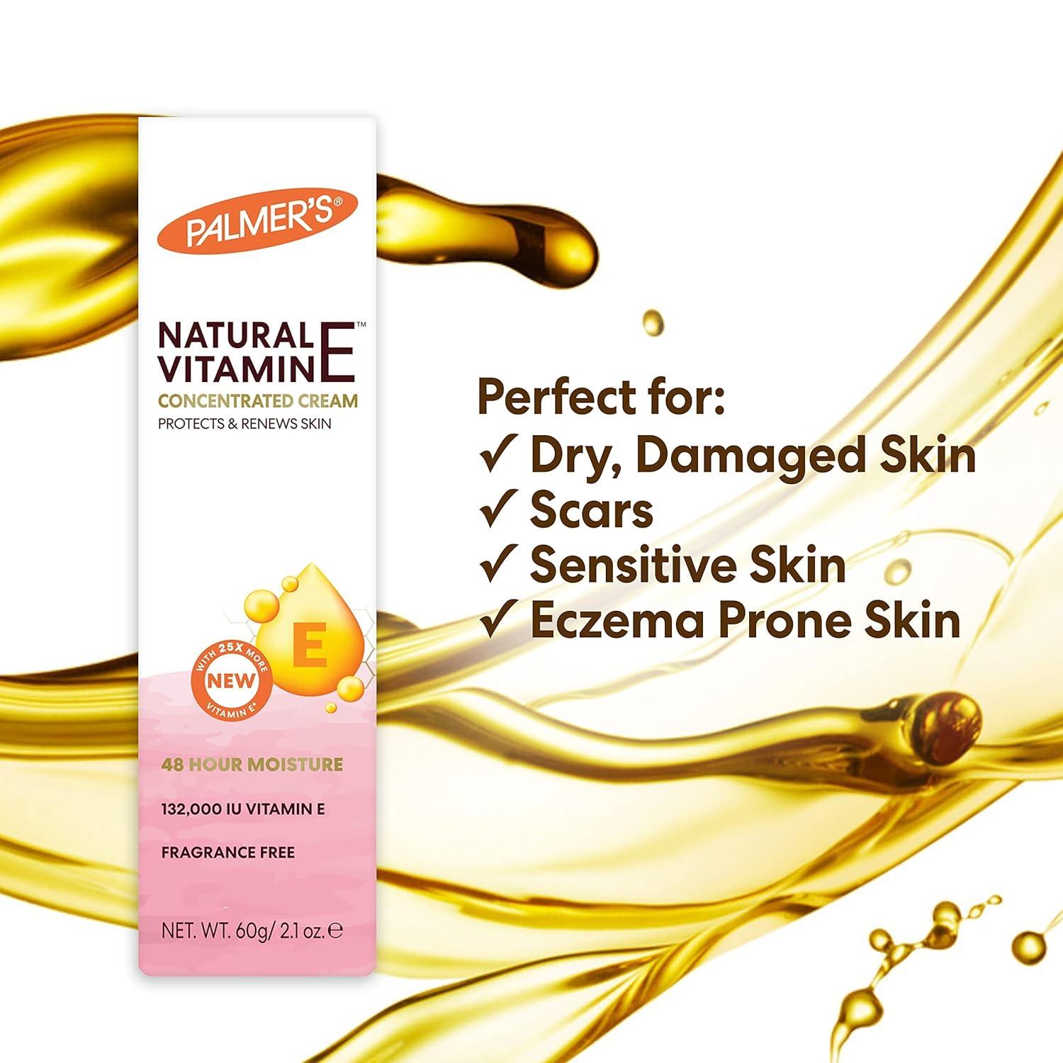 Palmer’s Natural Vitamin E Concentrated Cream, 2.1 Ounce(2.1 Ounce (Pack of 2)) - view 5