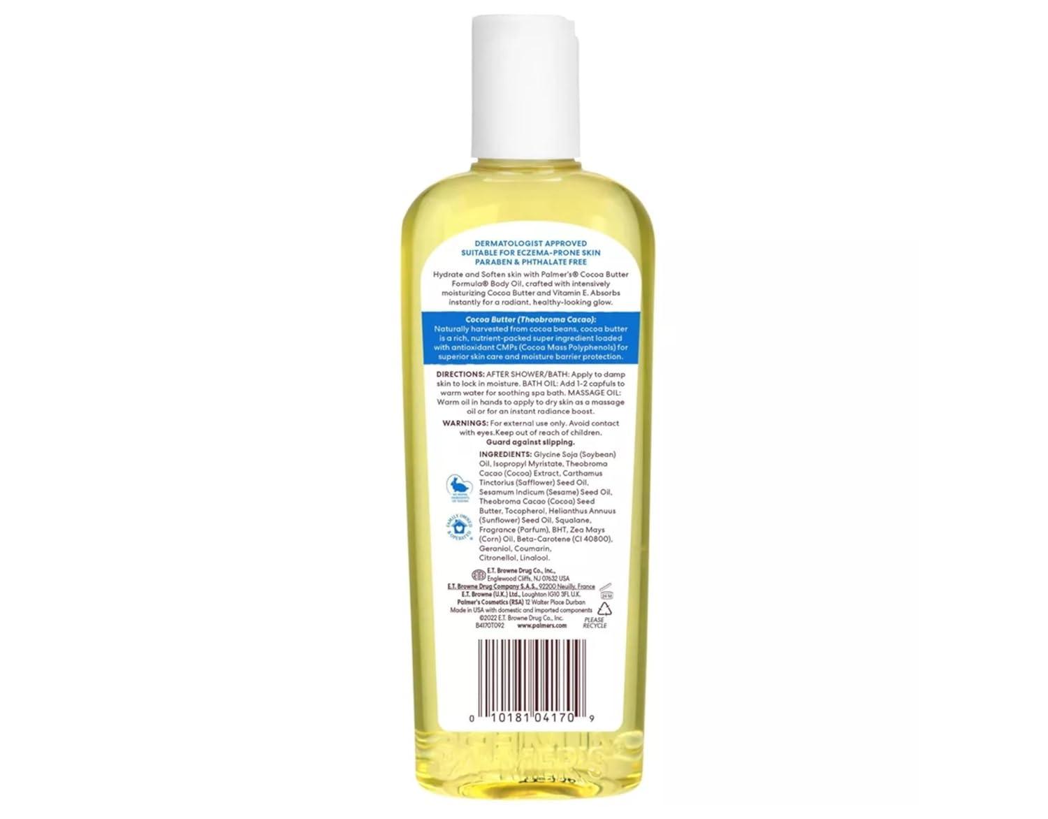 Palmer’s Coconut Oil Formula Body Oil, Body Moisturizer with Green Coffee Extract, Bath Oil for Dry Skin, 5.1 Ounces (Spray Cap)(8.5 Fl Oz (Pack of 5)) - view 3