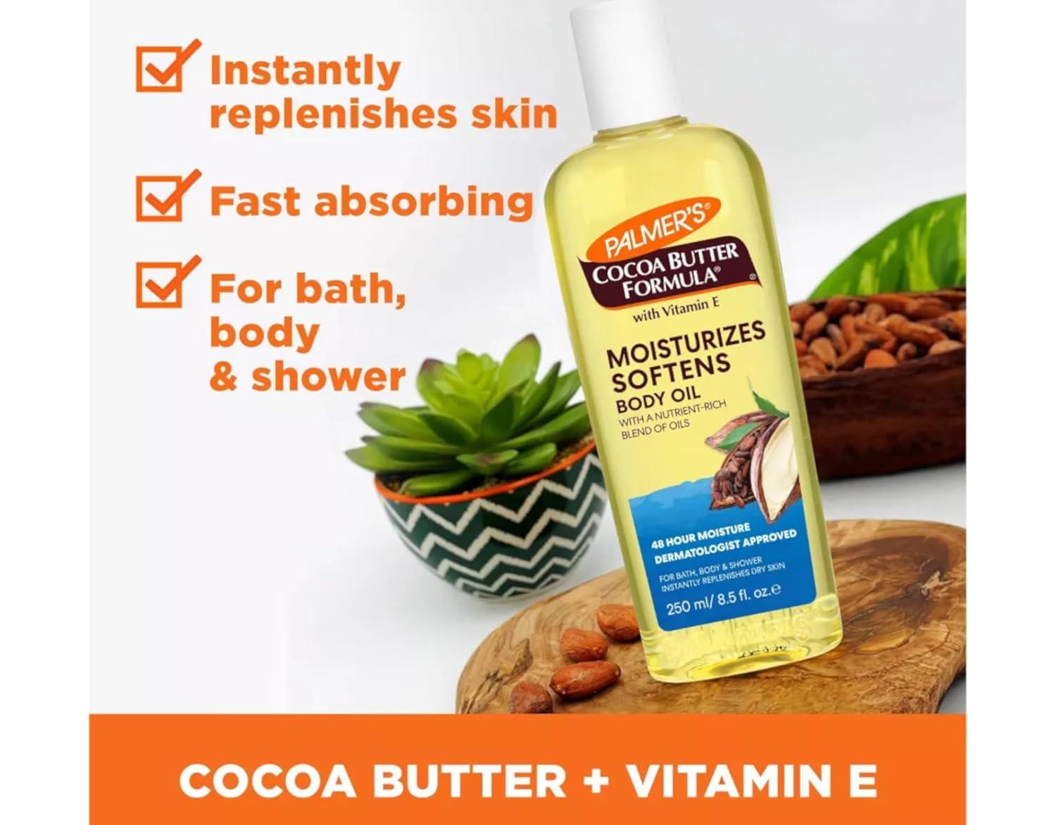 Palmer’s Coconut Oil Formula Body Oil, Body Moisturizer with Green Coffee Extract, Bath Oil for Dry Skin, 5.1 Ounces (Spray Cap)(8.5 Fl Oz (Pack of 5)) - view 4