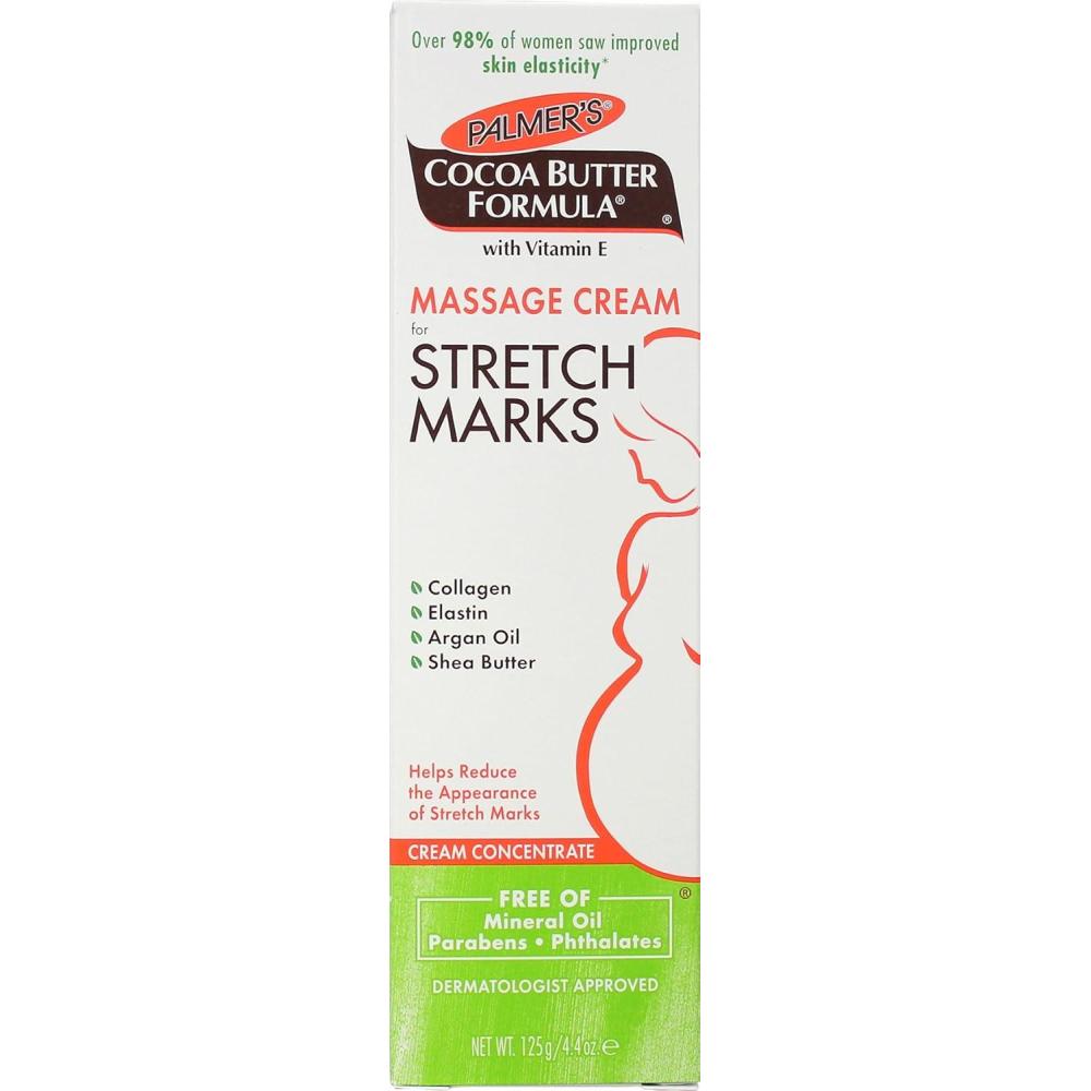 Palmer’s Cocoa Butter Massage Cream for Stretch Marks, 4.4 Ounce(Pack of 6)