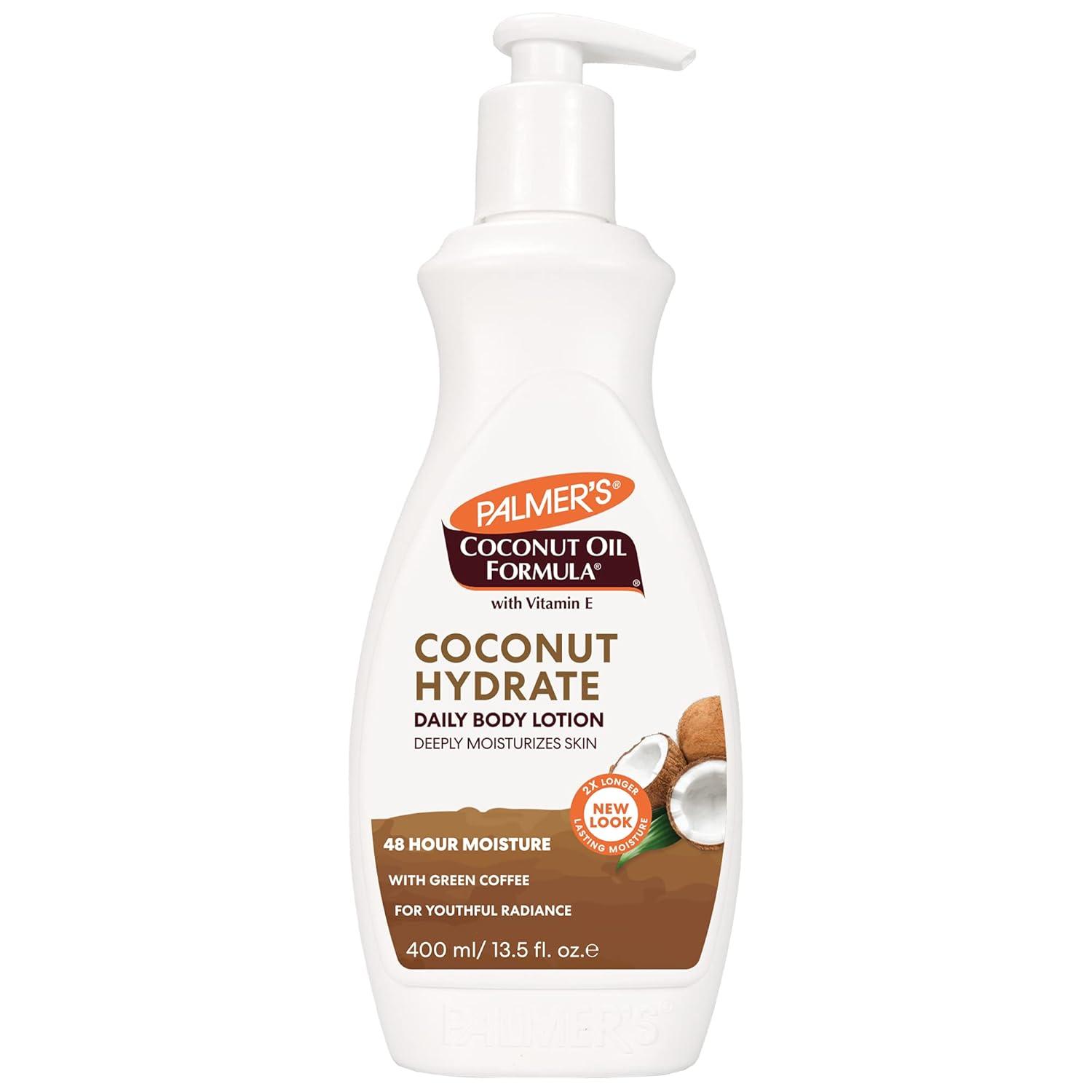 Palmer’s Coconut Oil Formula Body Lotion for Dry Skin, Hand & Body Moisturizer with Green Coffee Extract & Vitamin E, Pump Bottle, 13.5 Fl Oz (Pack of 1)(13.5 Fl Oz (Pack of 1)) - view 2