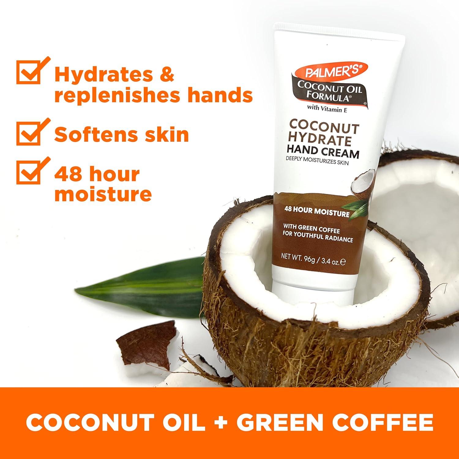 Palmer’s Coconut Oil Formula Moisturizing Hand Cream, 3.4 Ounce(3.4 Fl Oz (Pack of 1)) - view 3