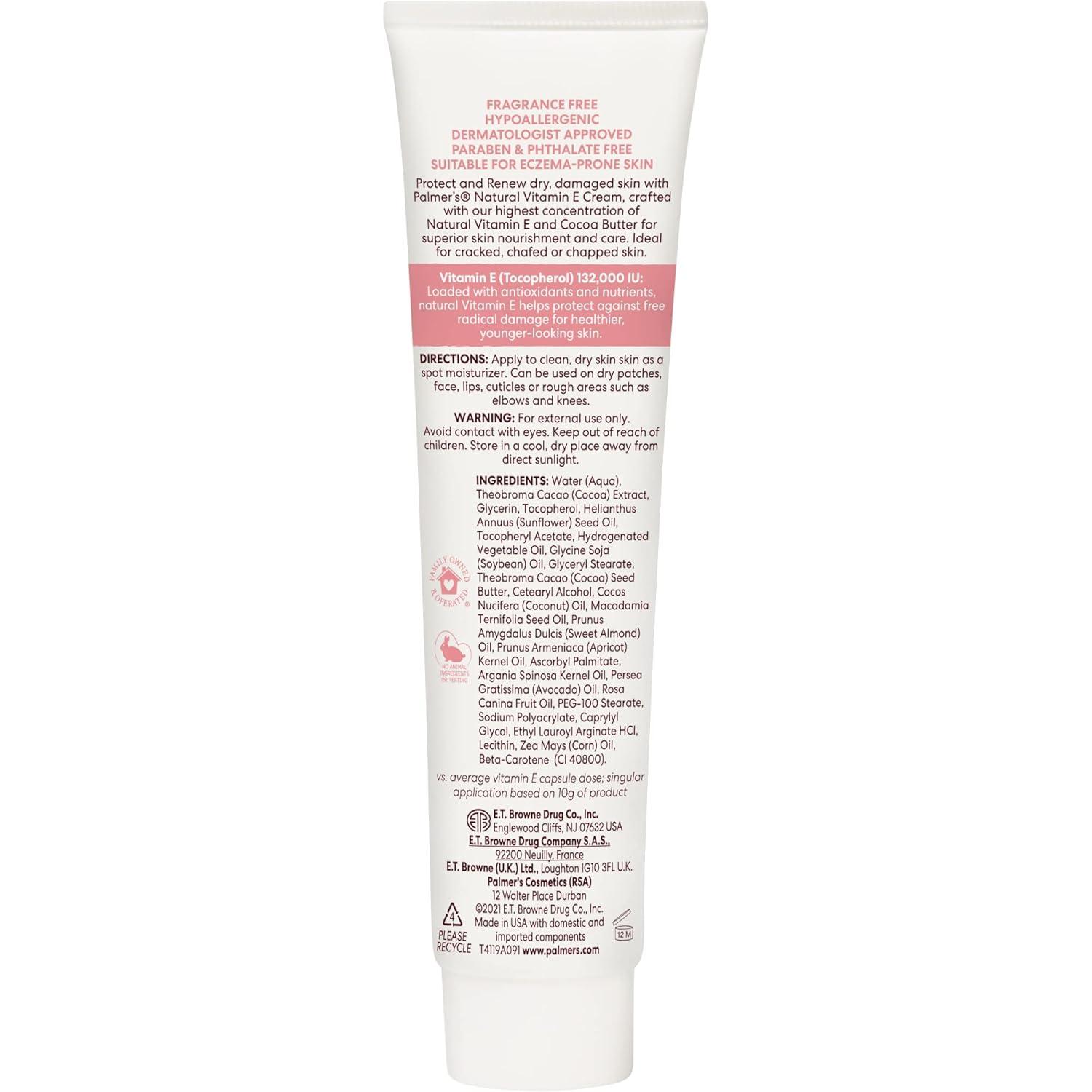 Palmer’s Natural Vitamin E Concentrated Cream, 2.1 Ounce(2.1 Ounce (Pack of 1)) - view 2