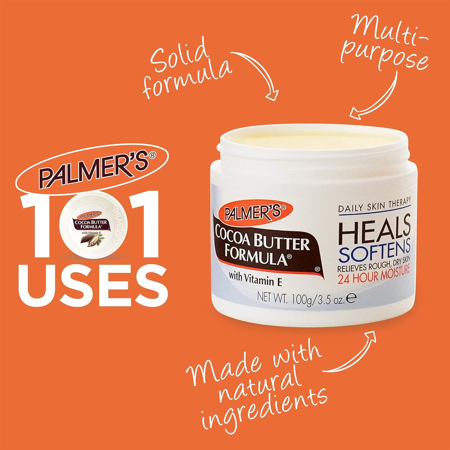 Palmer’s Cocoa Butter Formula Daily Skin Therapy Solid Lotion with Vitamin E, Body Moisturizer for Extremely Dry Skin, Softens and Soothes, 7.25 Ounces, (Pack of 1)(7.25 Ounce (Pack of 3)) - view 6