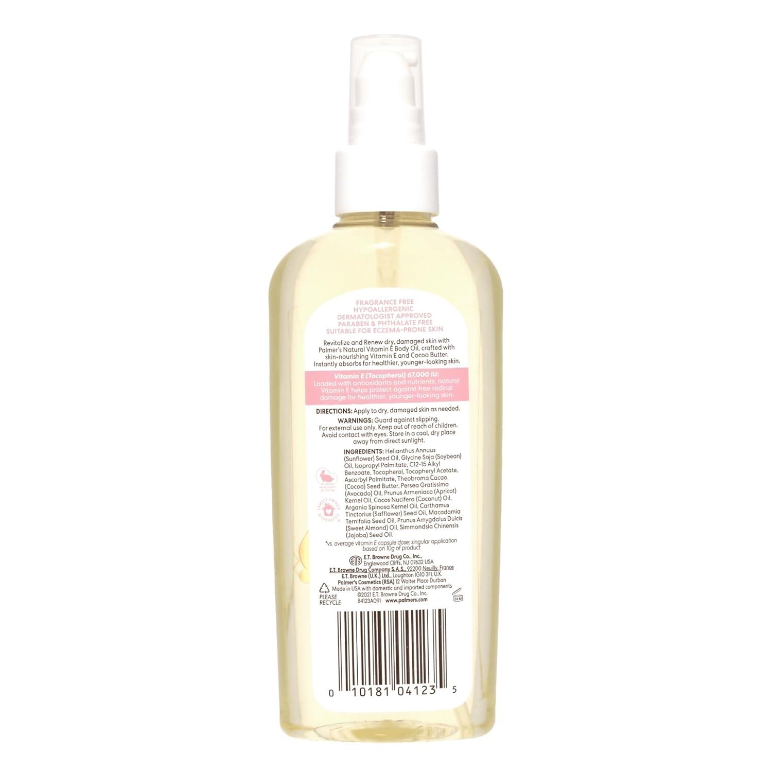 Palmer’s Vitamin E Multi-Purpose Body Oil, 5.1 Ounce(5.1 Fl Oz (Pack of 2)) - view 2