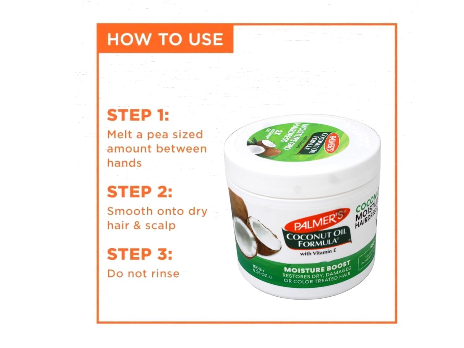 Palmer’s Coconut Oil Formula Moisture Gro, 8.8 Ounce(5.25 Ounce (Pack of 1)) - view 7