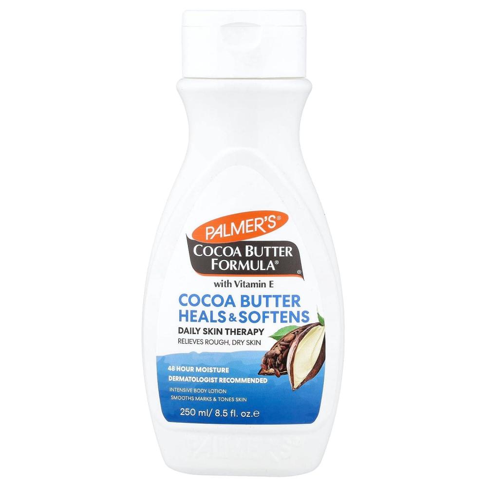 Palmer’s Cocoa Butter Formula Daily Skin Therapy Cocoa Butter Body Lotion for Dry Skin, Hand & Body Moisturizer, Pump Bottle, 13.5 Oz (Pack of 1)(8.5 ounce (Pack of 1))