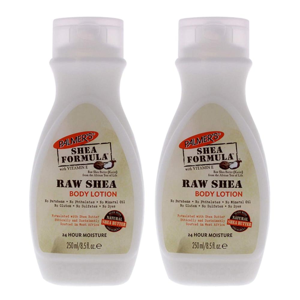 Palmer’s Shea Formula Raw Shea Body Lotion for Dry Skin, Hand & Body Moisturizer, Value Size Pump Bottle, 33.8 Ounces (Pack of 1)(8.5 Fl Oz (Pack of 2)) - view 2