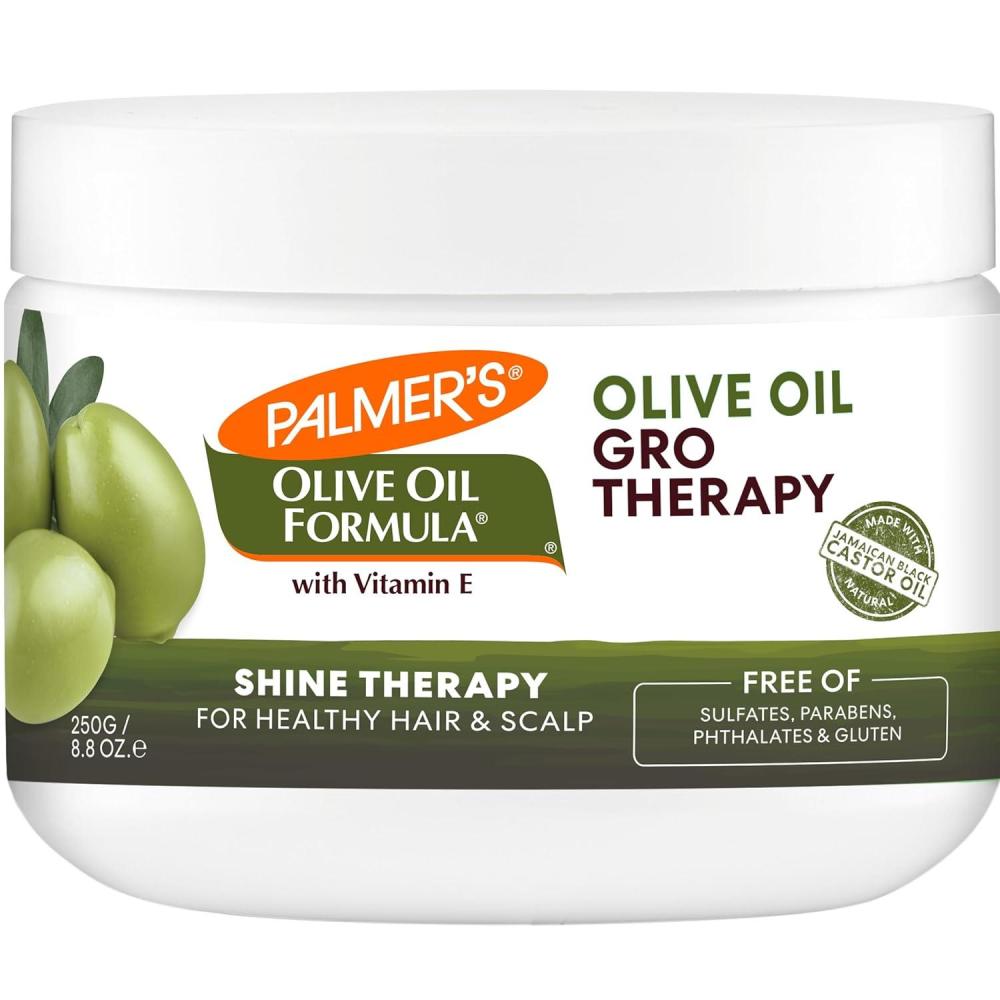 Palmer’s Olive Oil Formula Gro Therapy for Healthy Hair and Scalp, 8.8 Ounces (Pack of 2)(8.8 Ounce (Pack of 2))